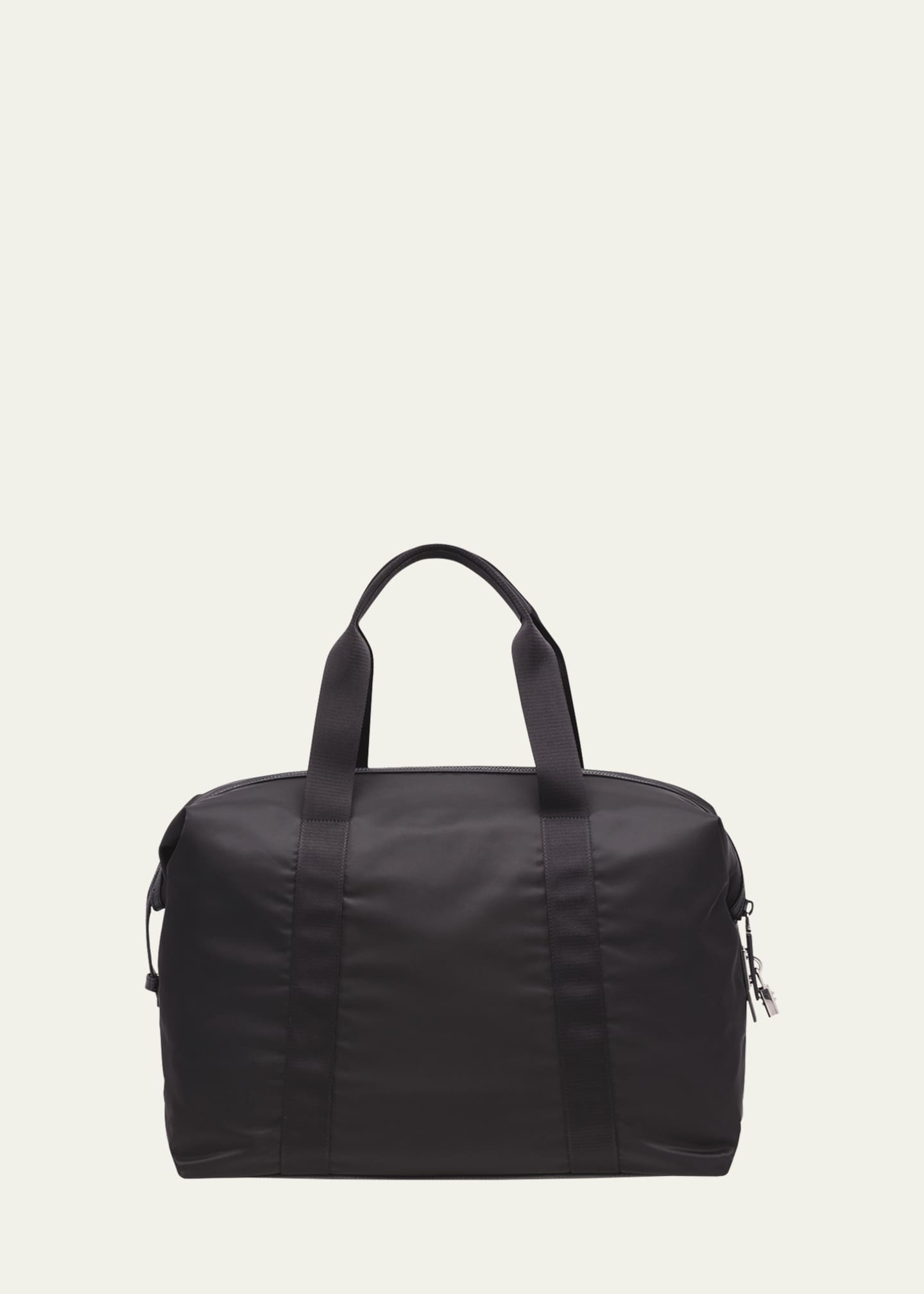 Prada Men's Nylon & Saffiano Duffel Bag Image 3 of 5