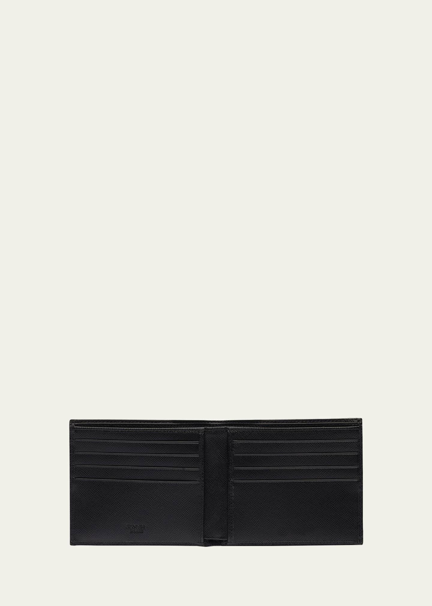 Prada Men's Saffiano Leather Bi-Fold Wallet Image 2 of 5