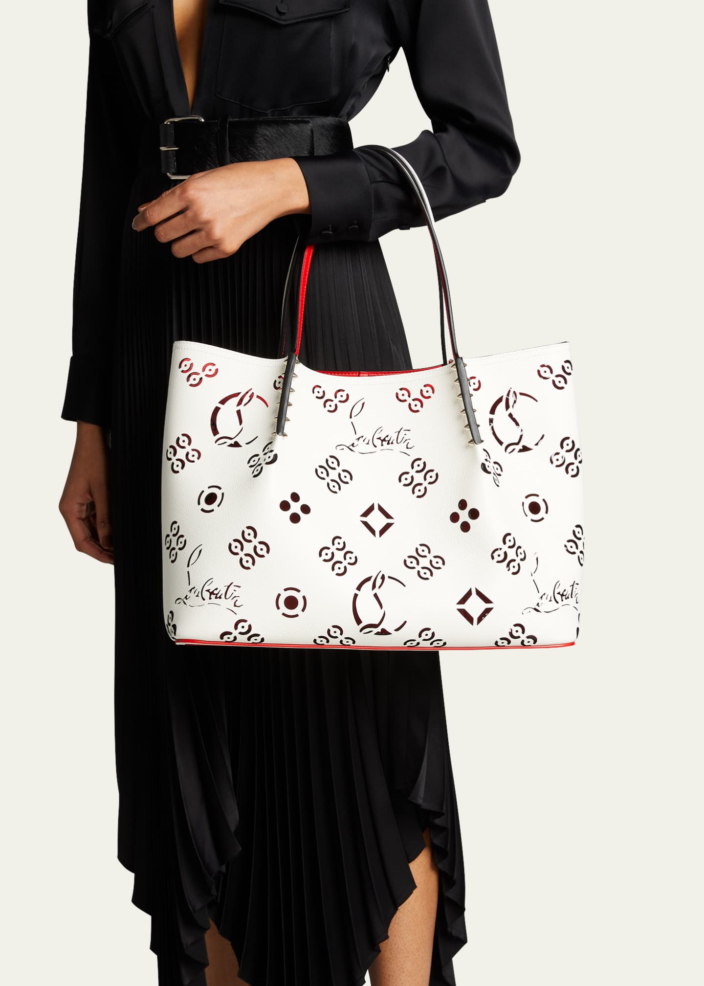Totes bags Christian Louboutin - Cabarock Tote bag in white