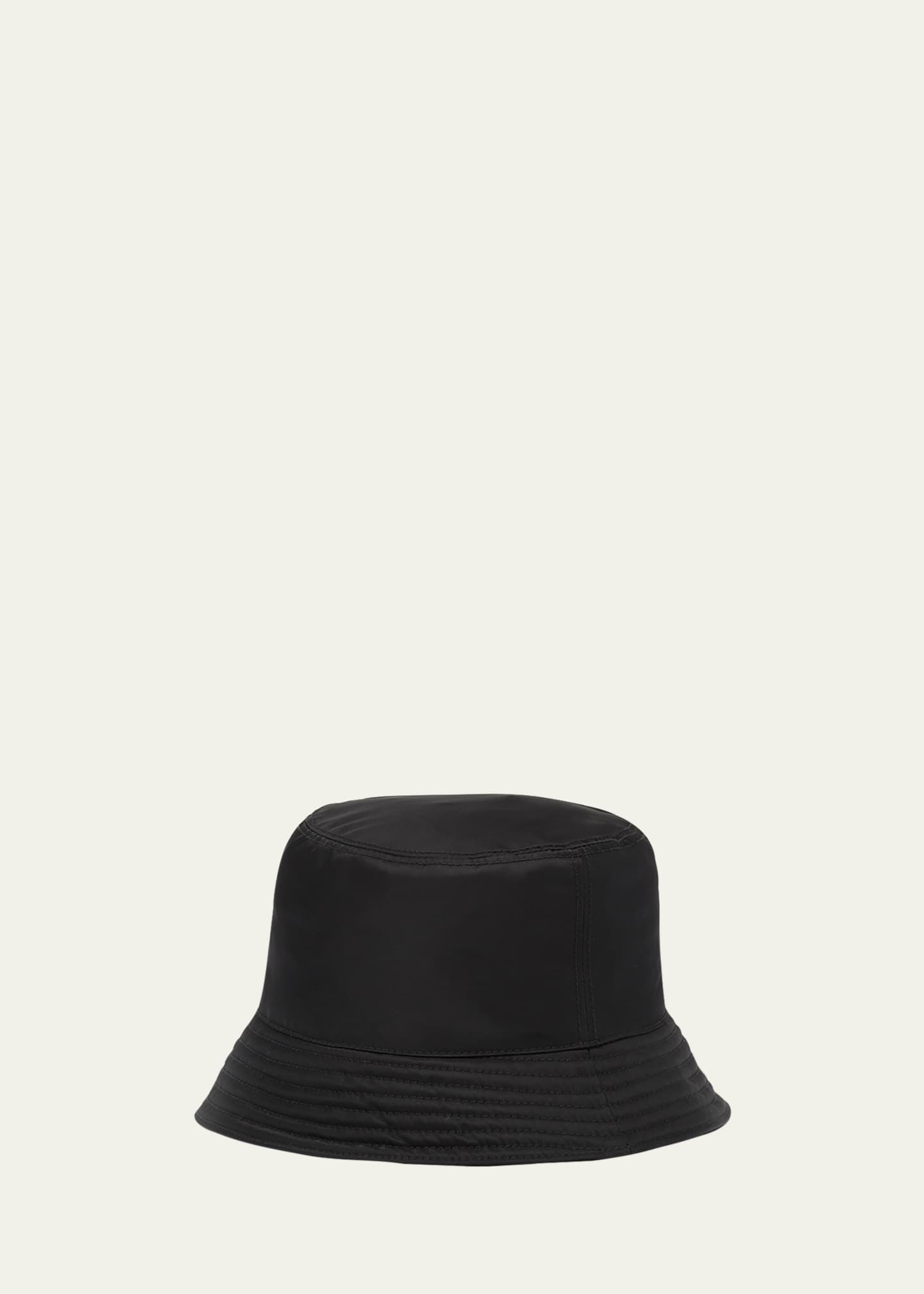 PRADA Bucket Hat - Black for Men