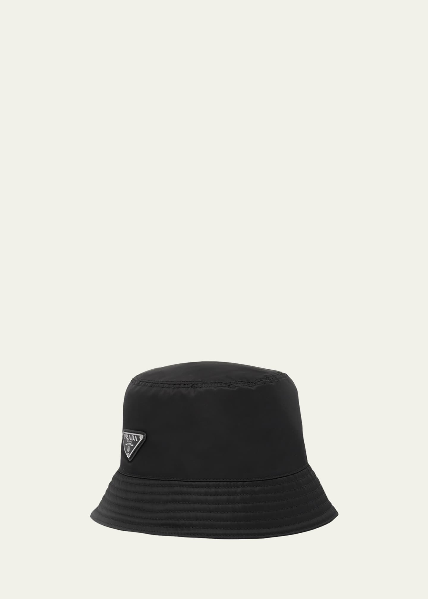 Prada bucket hat white sales
