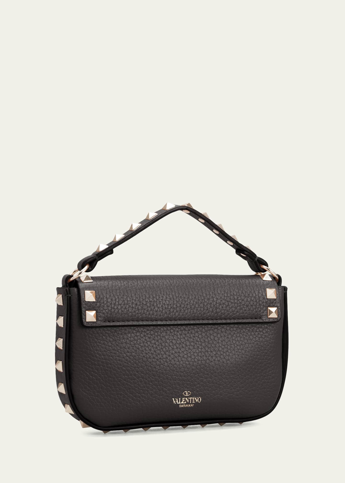 Valentino Garavani VRing Chain Shoulder Bag Leather Medium - ShopStyle