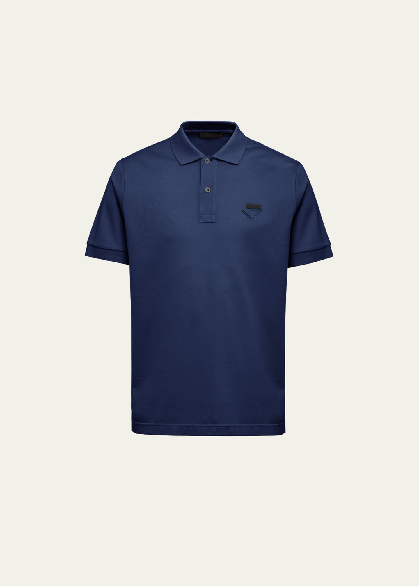 Prada pique polo shirt store