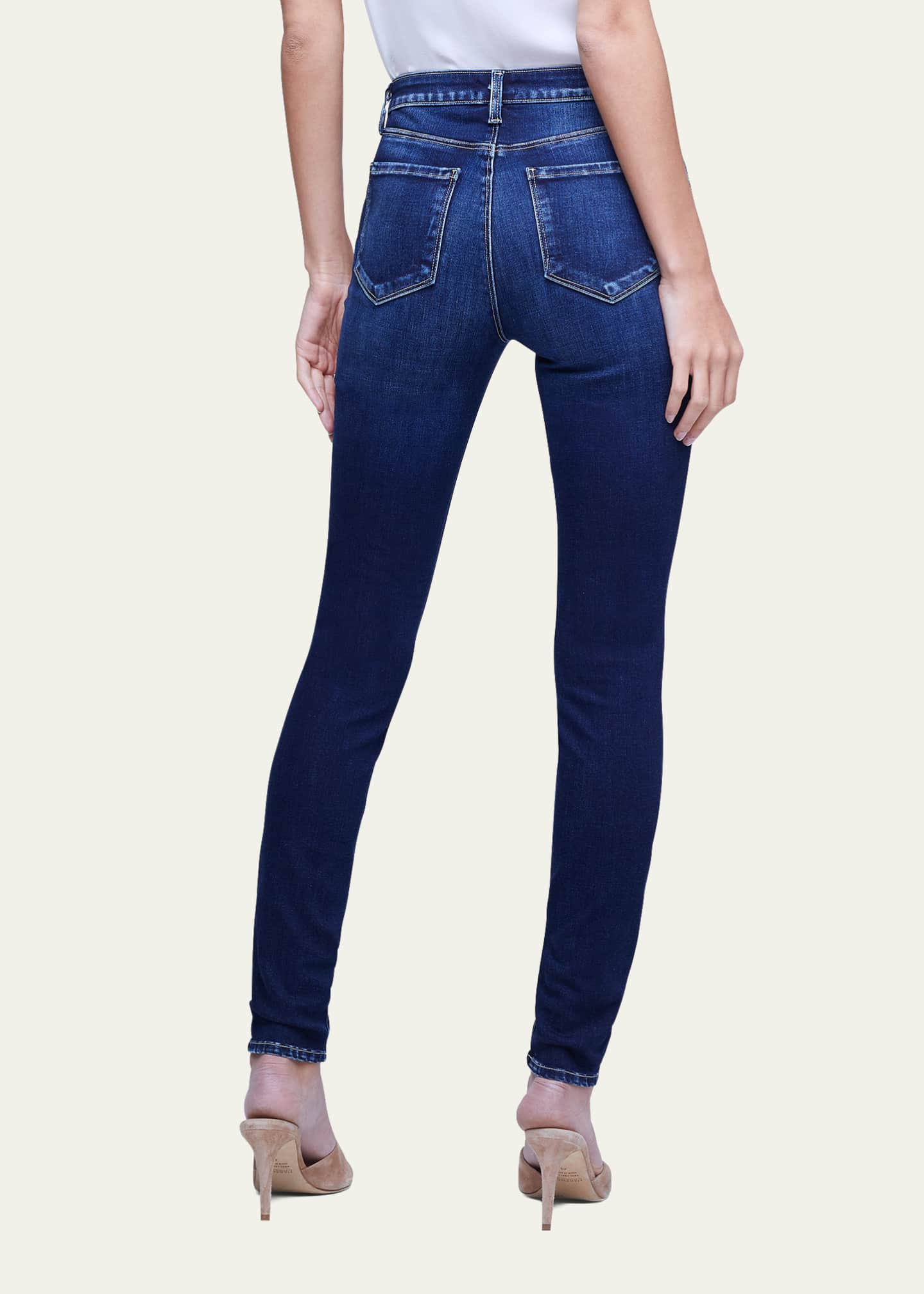 L'Agence Marguerite High-Rise Skinny Jeans Image 3 of 5