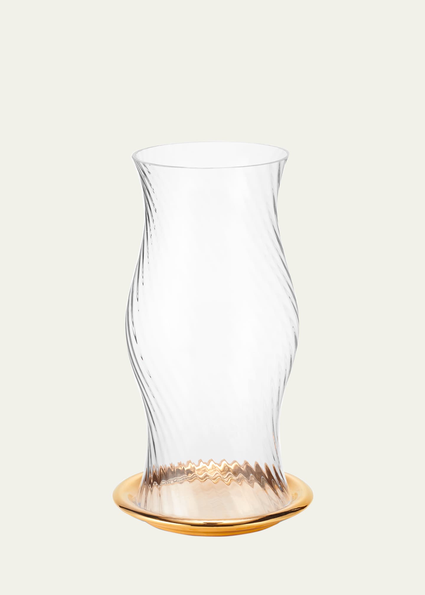 AERIN Milla Small Hurricane, Gold Image 2 of 2