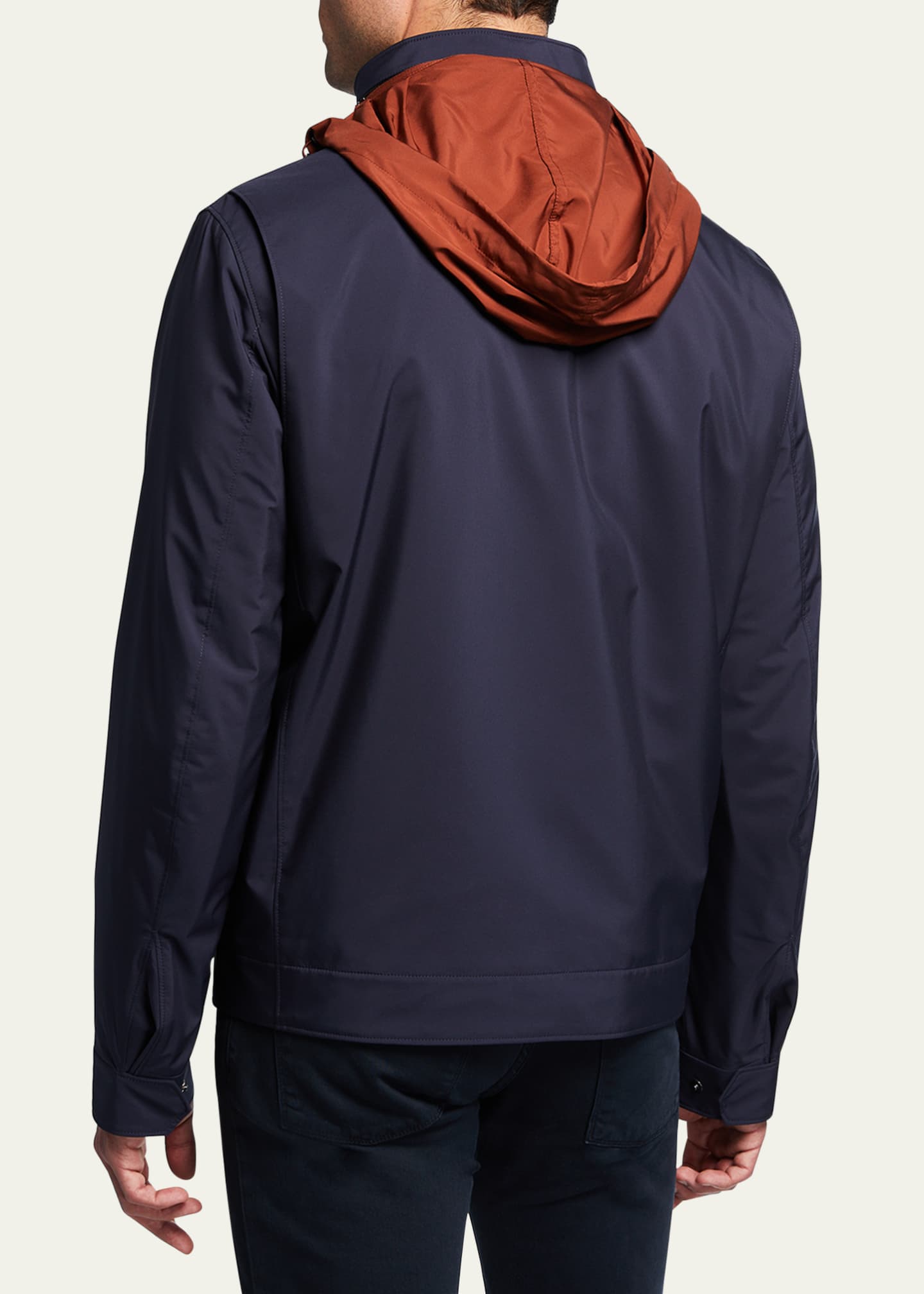 Loro Piana Men's Windmate Traveler Bomber Jacket Image 4 of 5