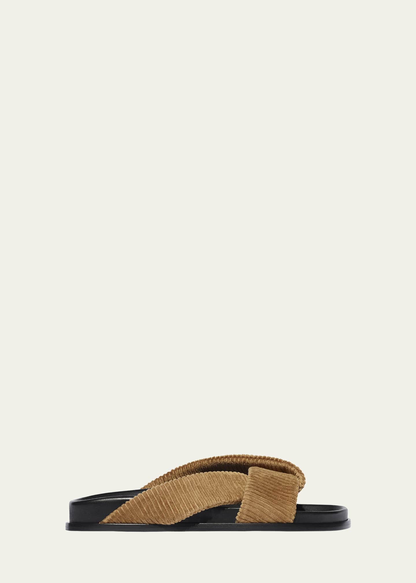 Corduroy sandals hot sale