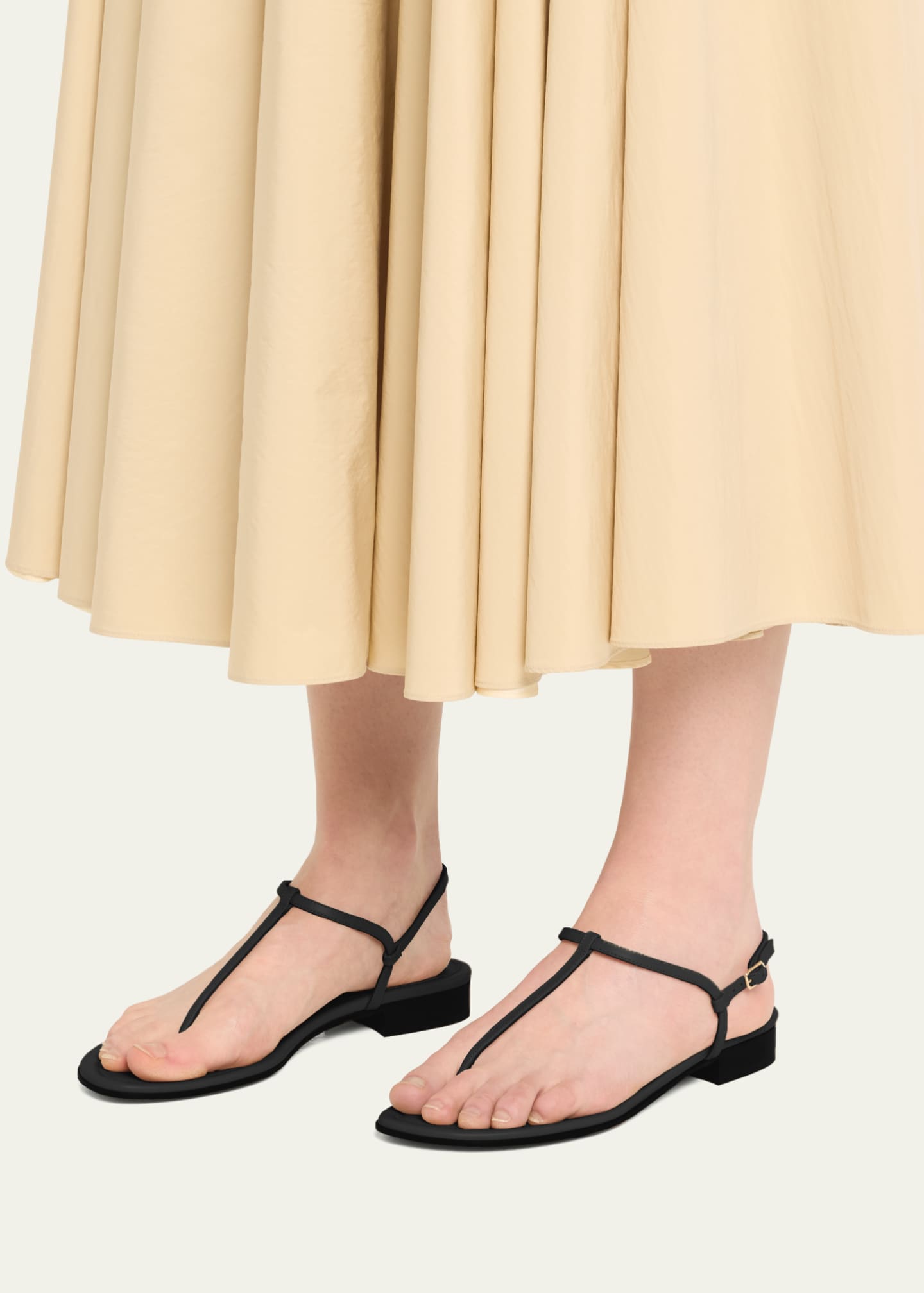 Emme Parsons Cecilia Leather Thong Sandals Image 2 of 5