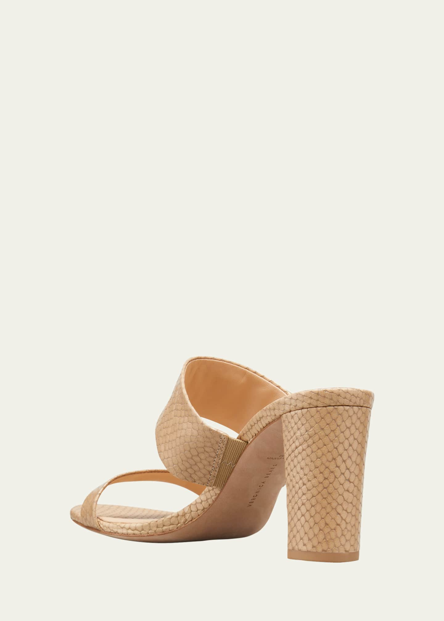 Veronica Beard Galoma Buckle Slide High-Heel Sandals - Bergdorf Goodman