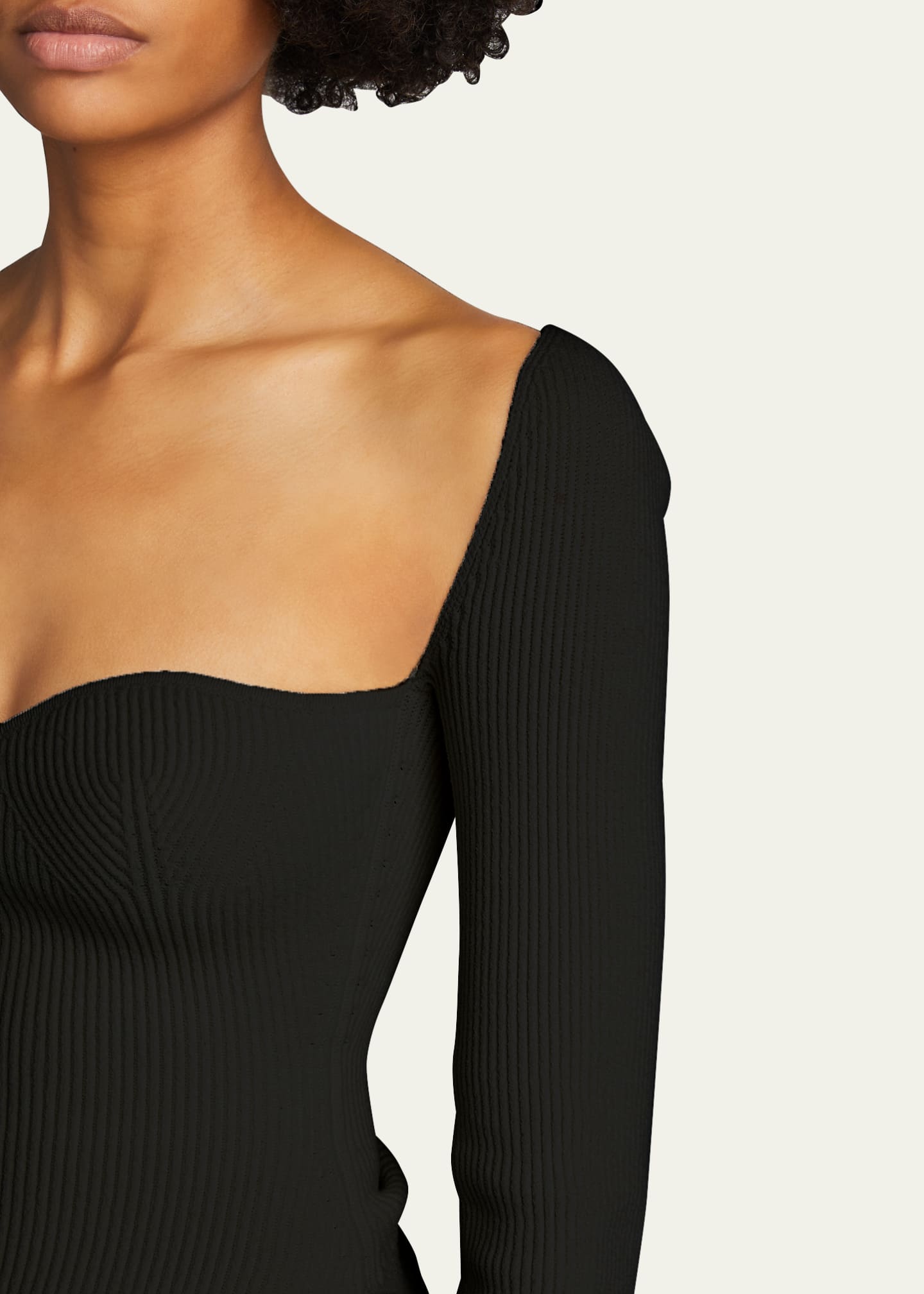Khaite sale ribbed top
