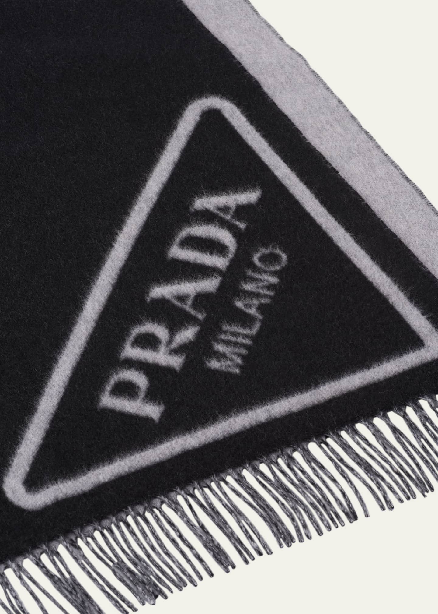 Prada Cashmere Cozy Throw Blanket Image 2 of 2