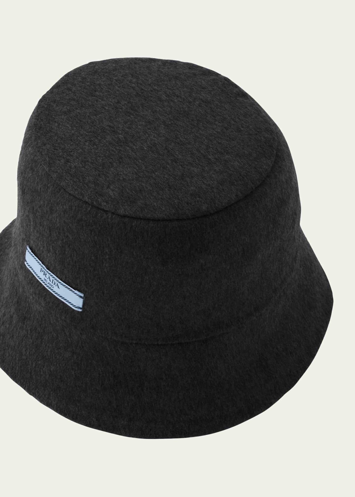 Prada Reversible Bicolor Cashmere Bucket Hat Bergdorf Goodman