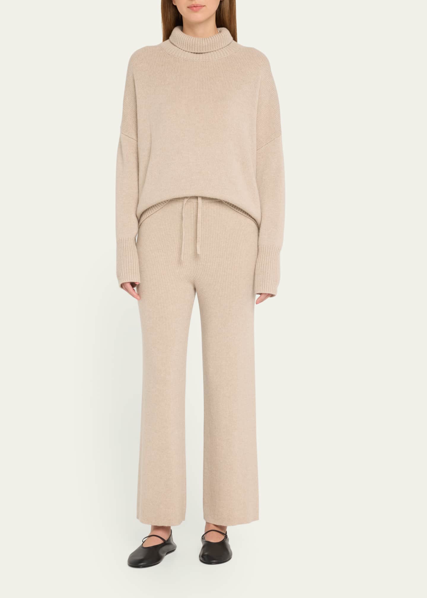 Lisa Yang Heidi Cashmere Turtleneck Sweater Image 2 of 5