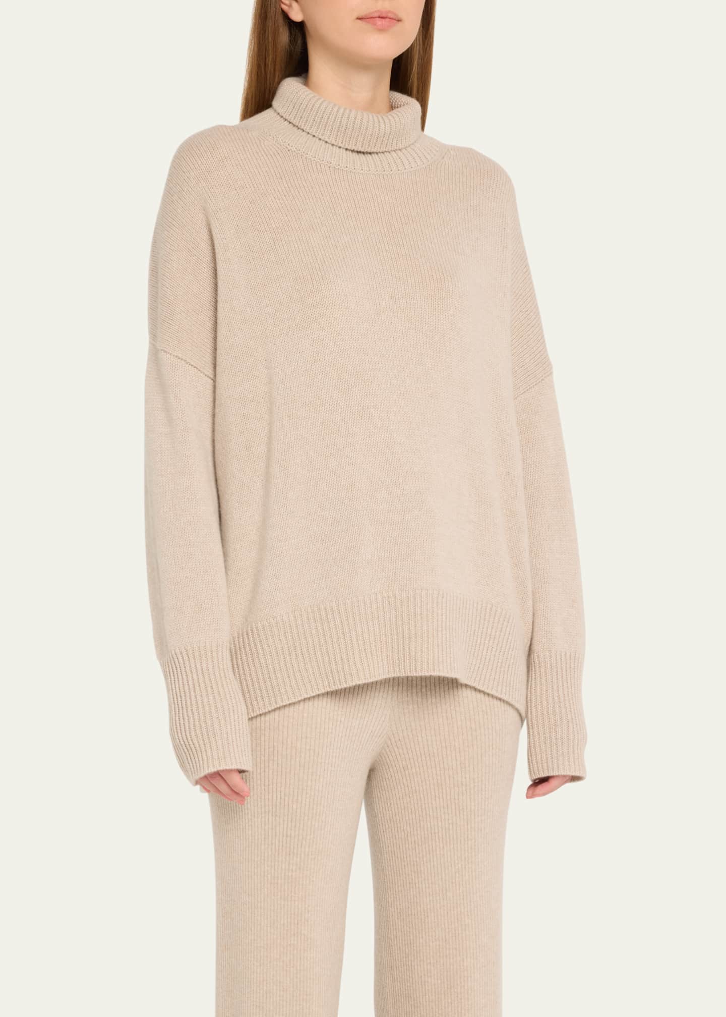 Lisa Yang Heidi Cashmere Turtleneck Sweater Image 4 of 5