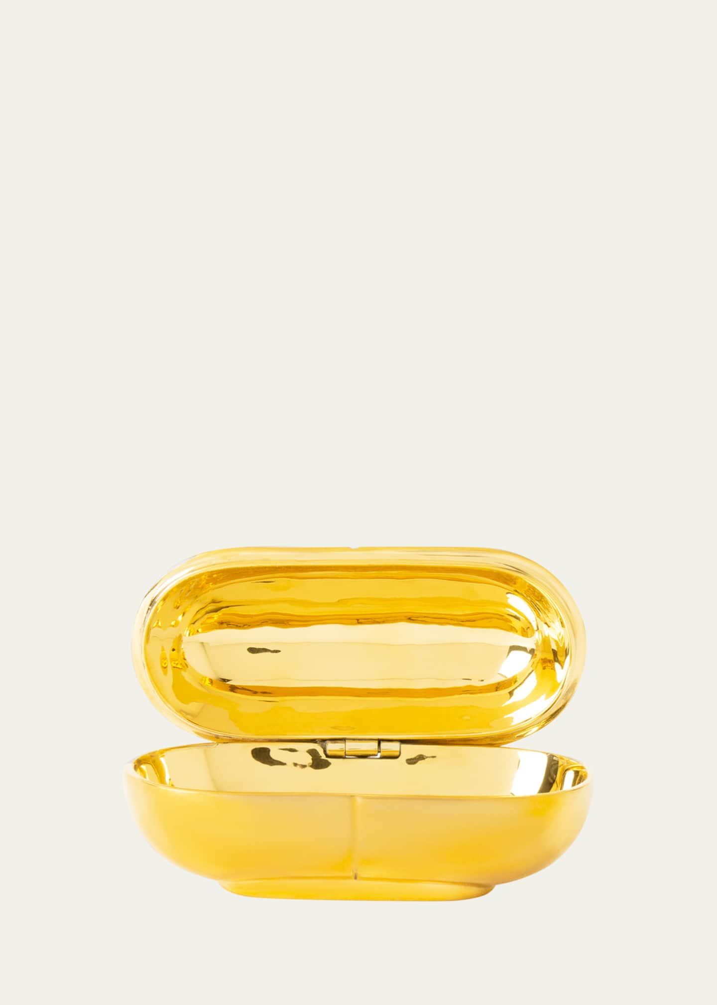Jonathan Adler Brass Pill Box Image 3 of 3