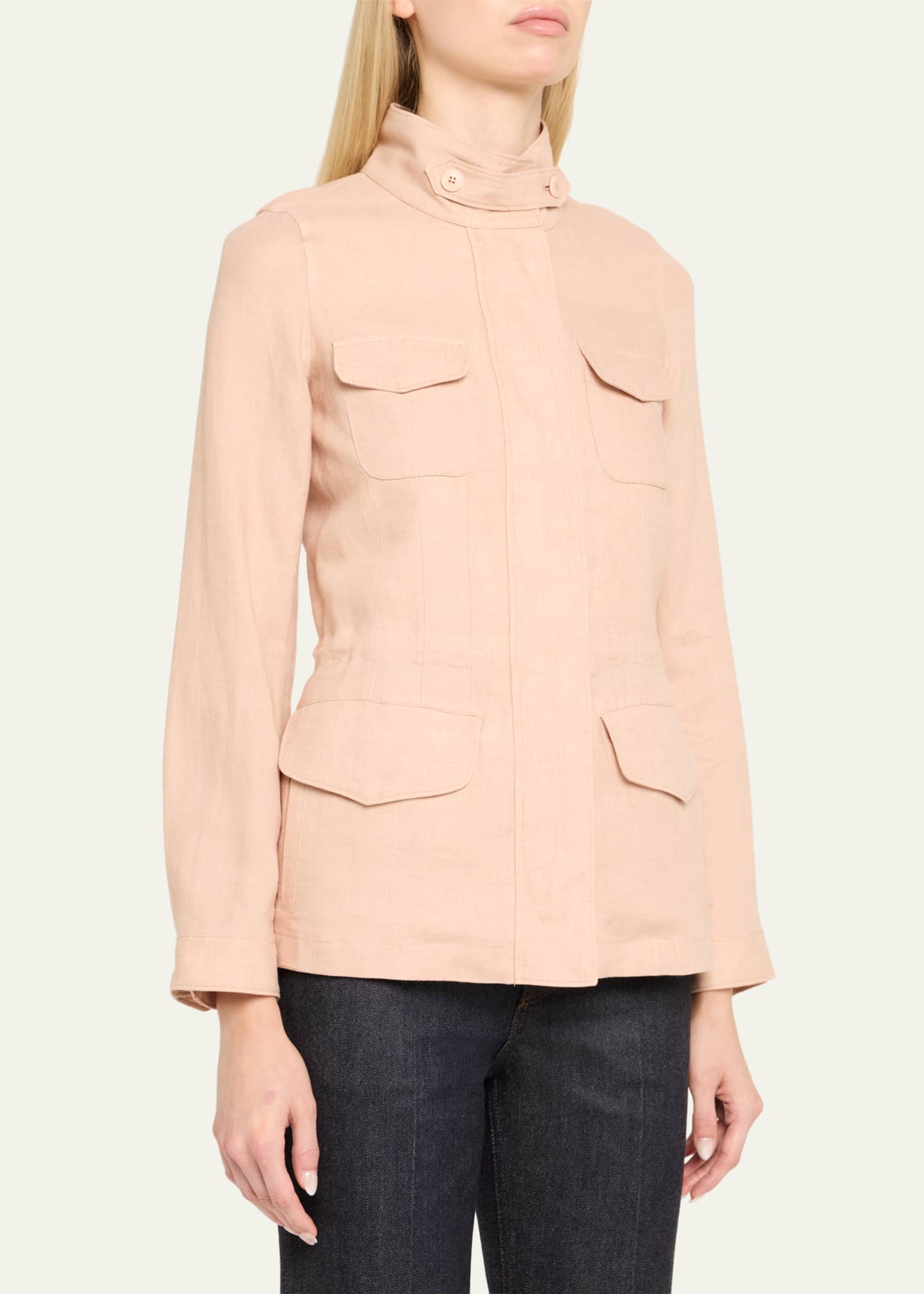 Loro Piana Linen Traveler Jacket - Bergdorf Goodman
