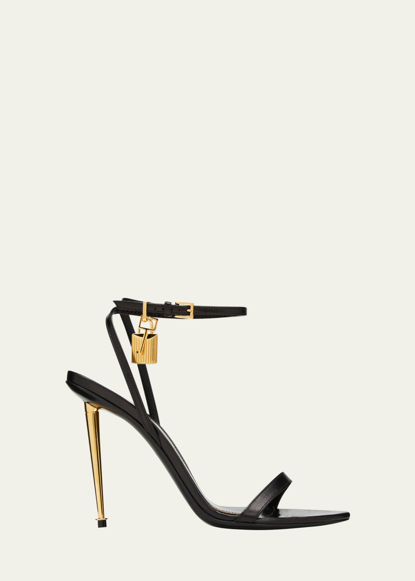 TOM FORD Lock Stiletto Sandals - Bergdorf Goodman