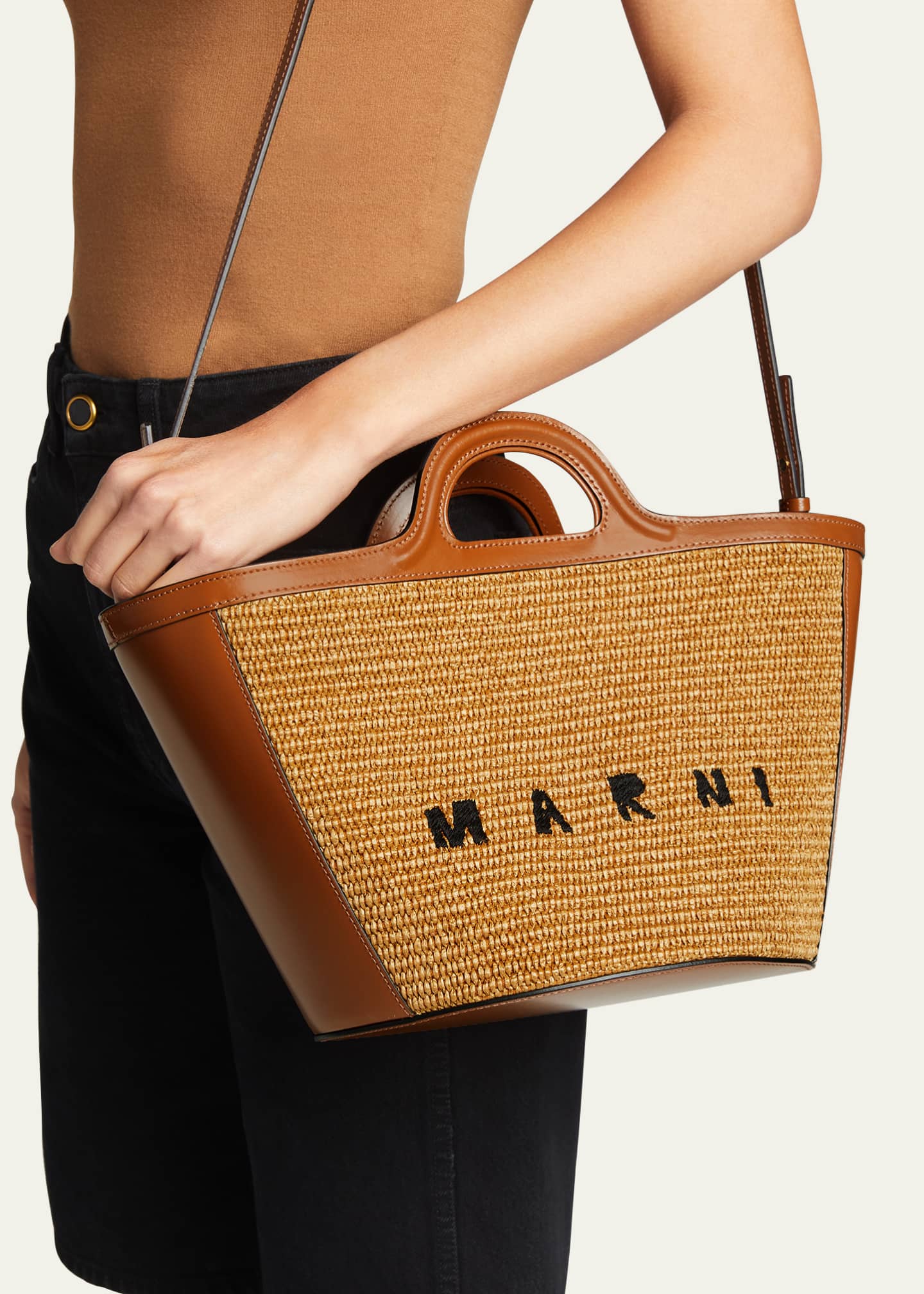 Marni straw bag on sale