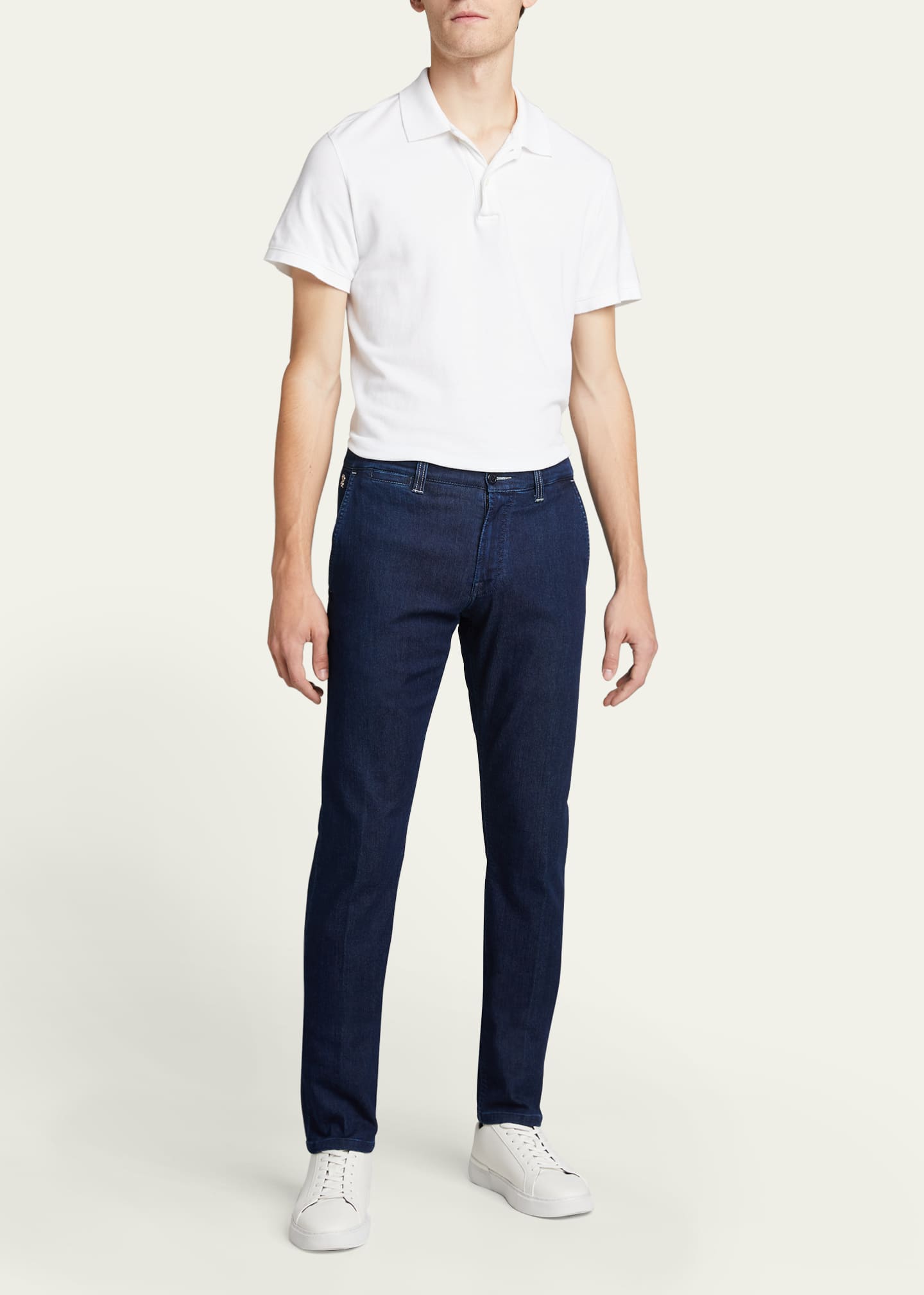 Stefano Ricci Men's Dark-Wash Jeans Image 2 of 5
