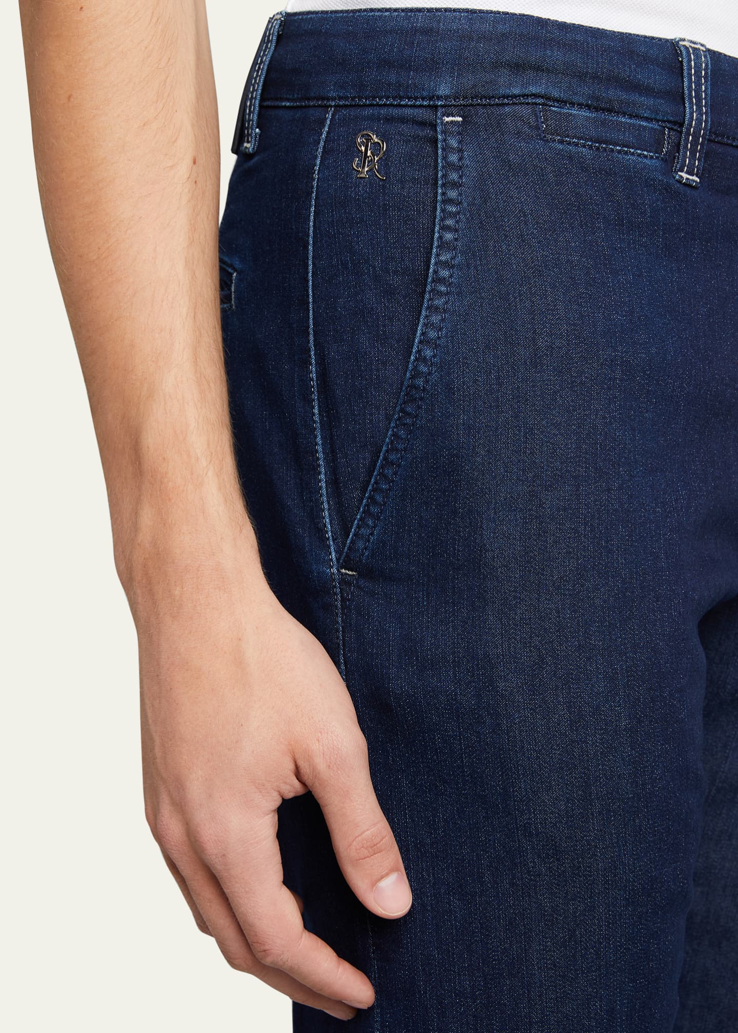 Stefano Ricci Men's Dark-Wash Jeans Image 5 of 5