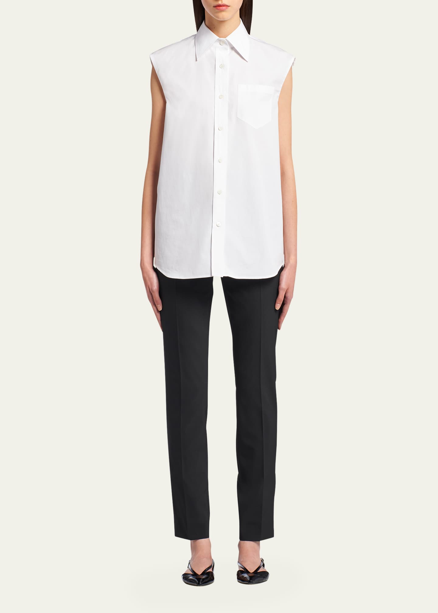 Prada best sale poplin shirt