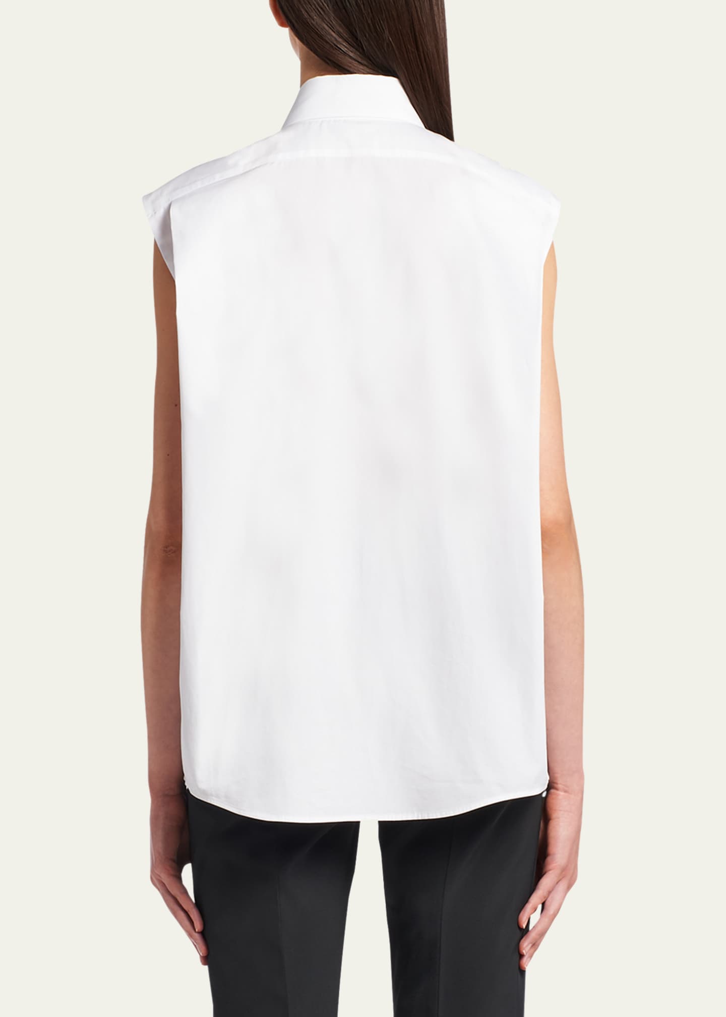 Prada Poplin Button-Up Shirt Image 3 of 5