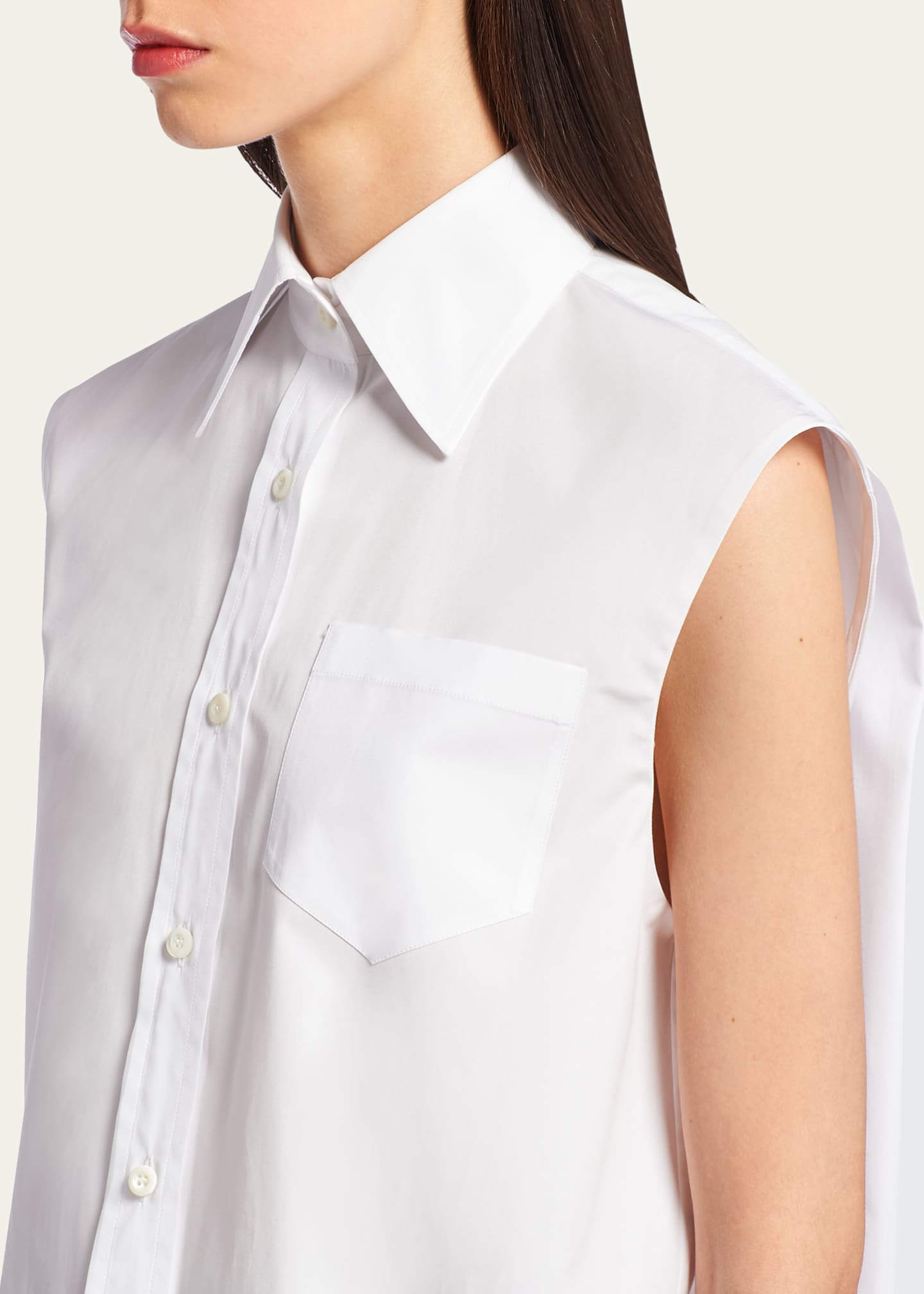 Prada Poplin Button-Up Shirt Image 5 of 5