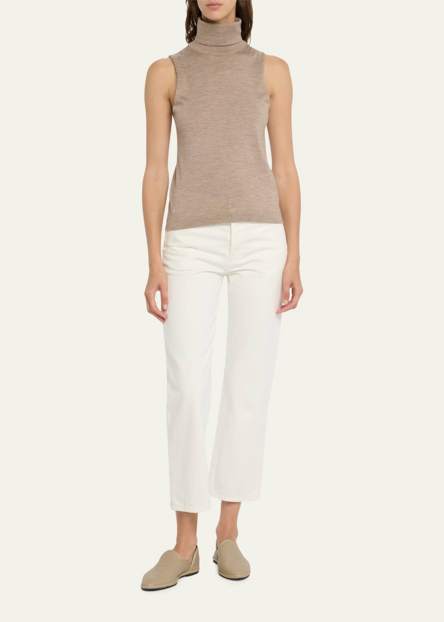 THE ROW Lesley Cropped Jeans - Bergdorf Goodman