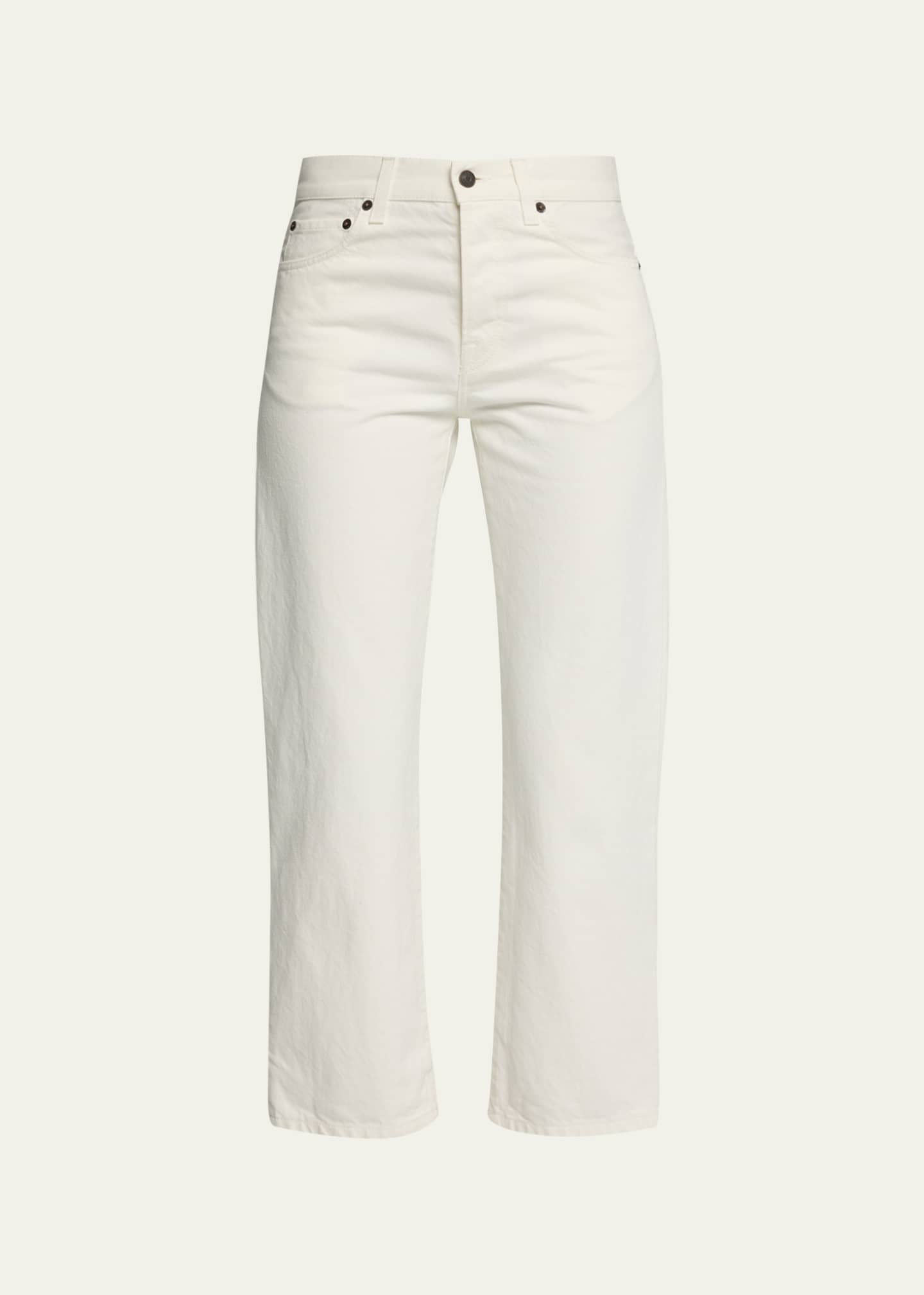 THE ROW Lesley Cropped Jeans - Bergdorf Goodman