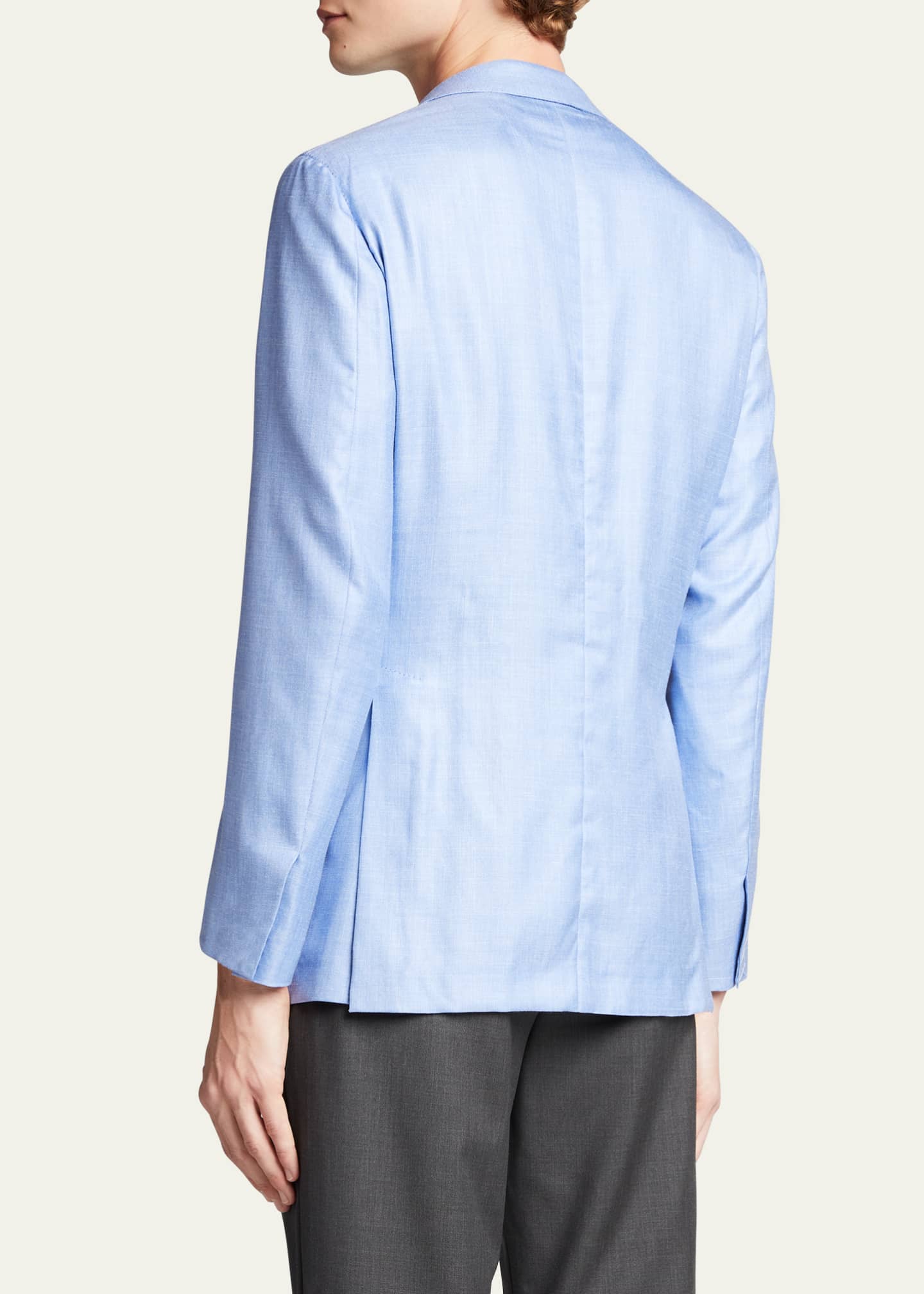 Brioni Men's Soft Cashmere-Blend Sport Jacket Image 3 of 5
