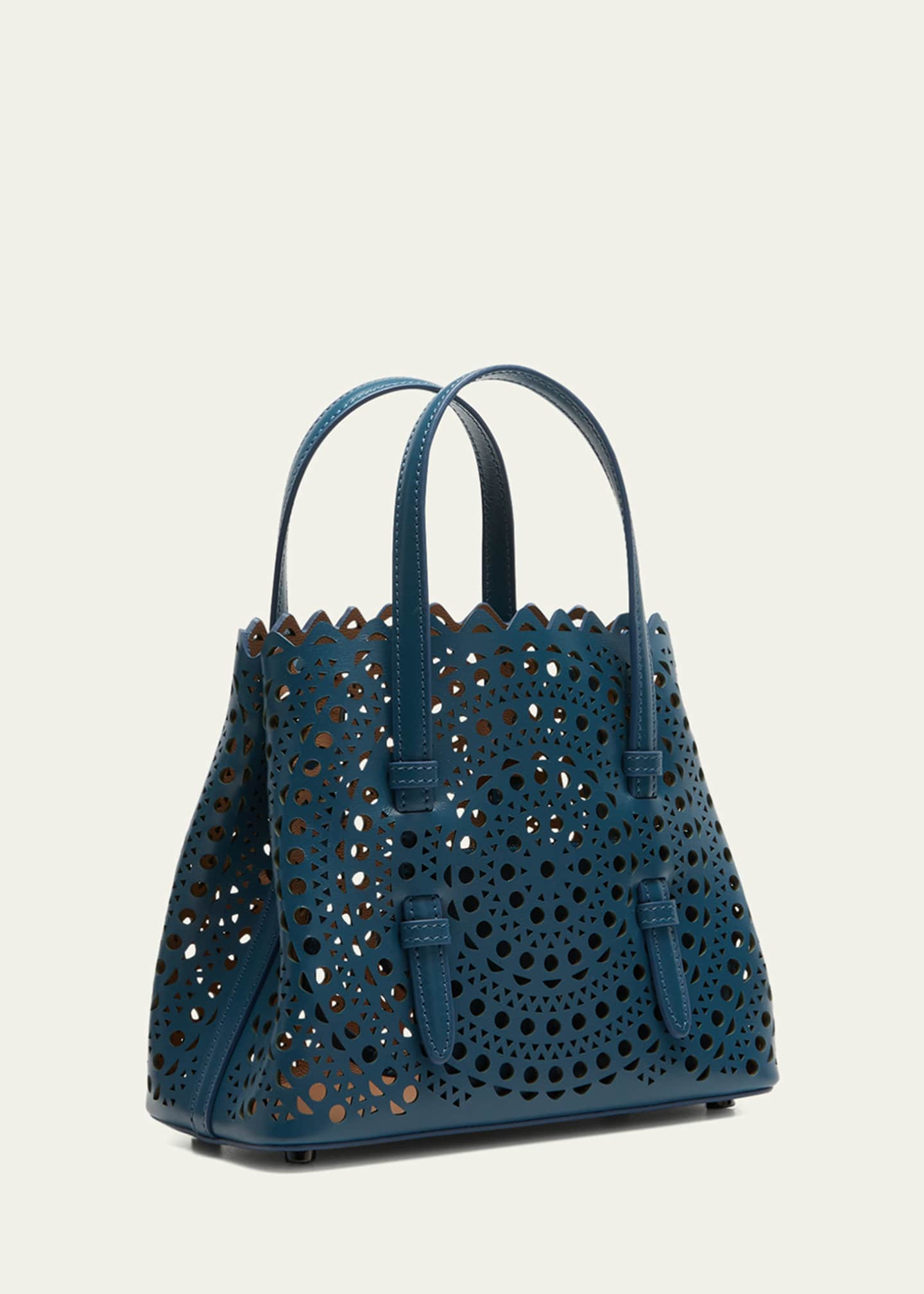 ALAÏA Blue Mina 20 Bag