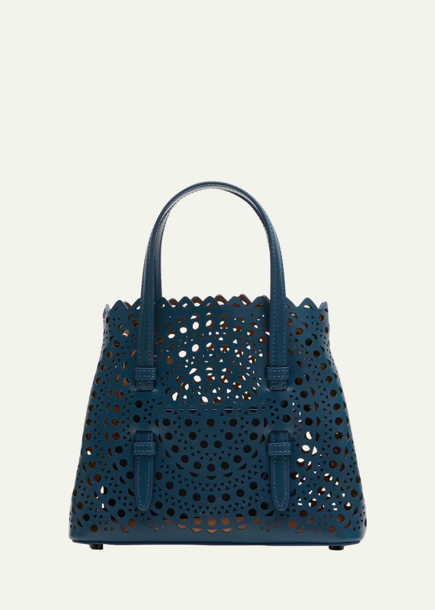 ALAIA Mina 20 Vienne LaserCut TopHandle Bag Bergdorf Goodman