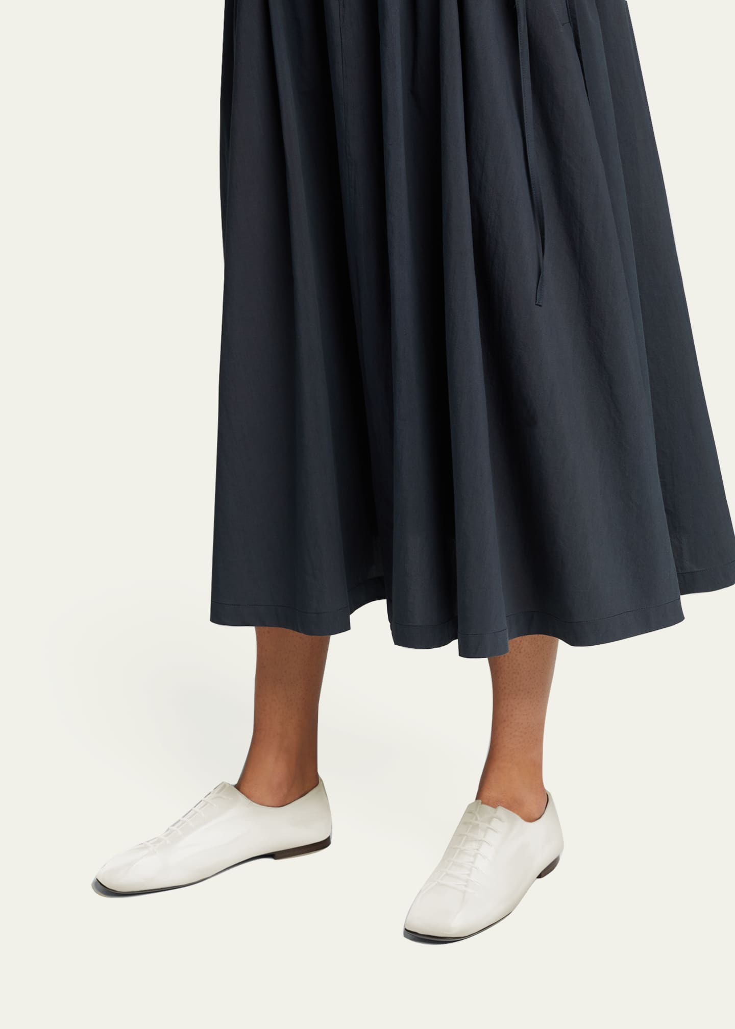 LEMAIRE Leather Lace-Up Derby Loafers Image 2 of 5