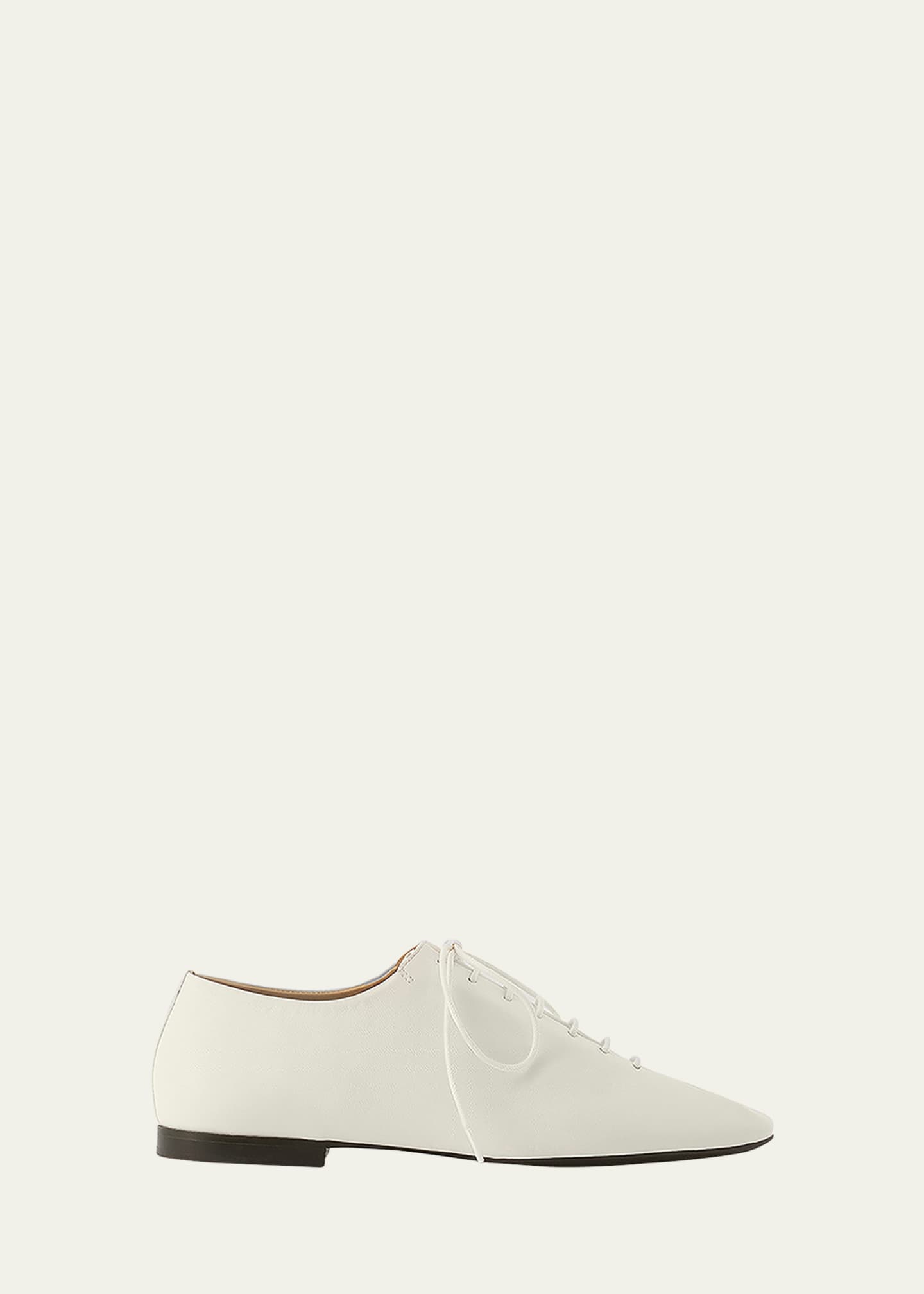 LEMAIRE Leather Lace-Up Derby Loafers Image 1 of 5