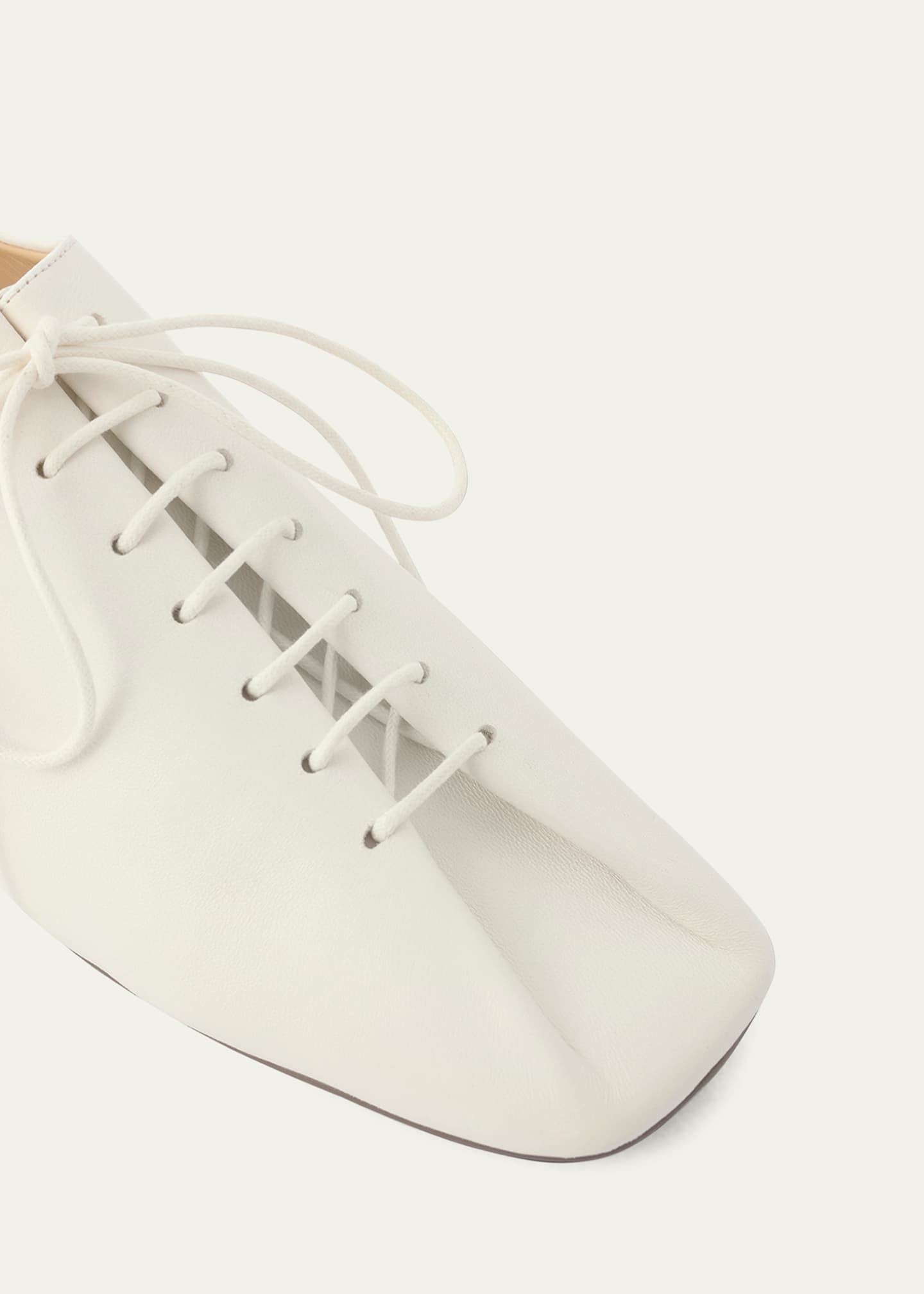 LEMAIRE Leather Lace-Up Derby Loafers Image 5 of 5
