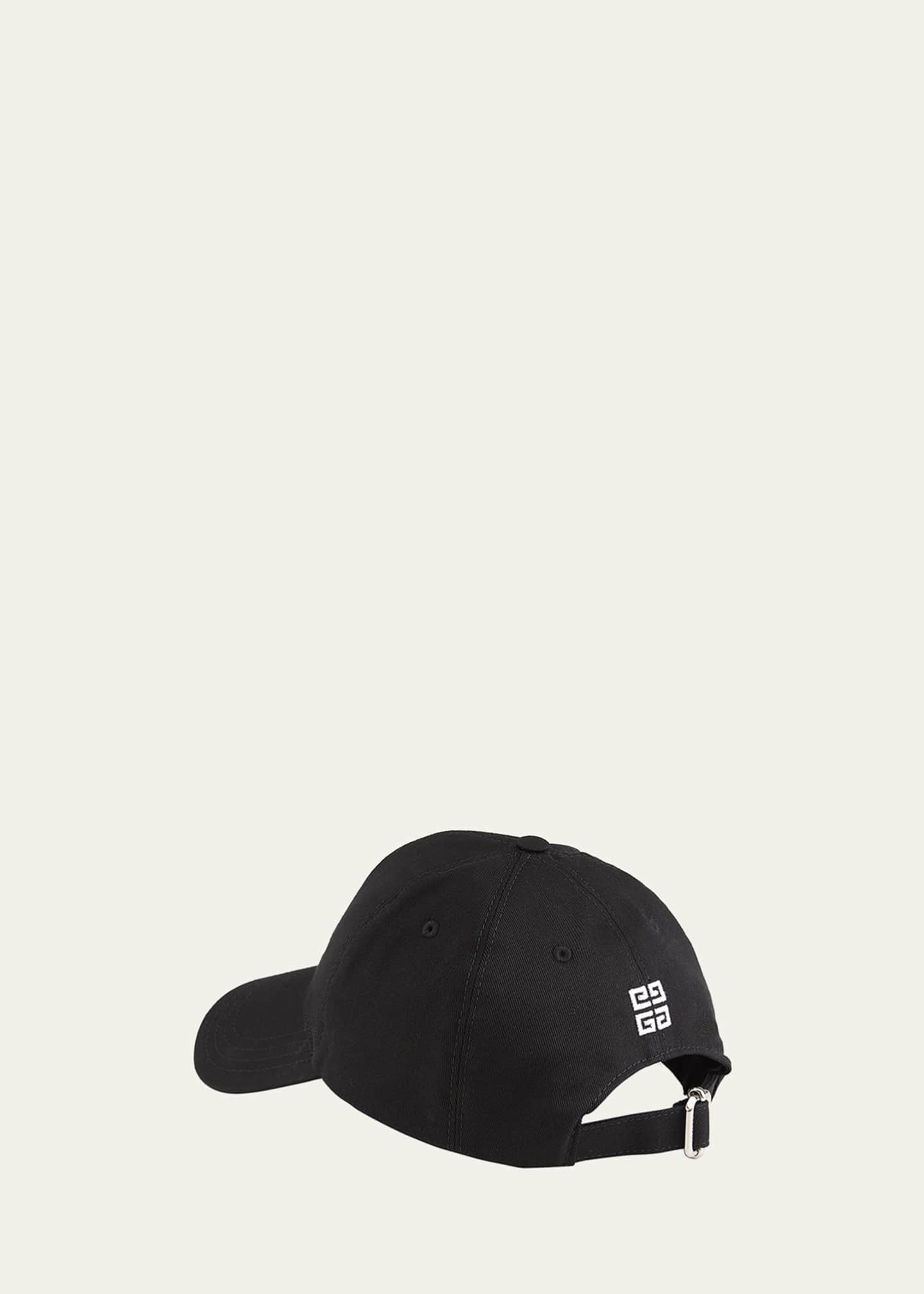 embroidered-logo baseball cap