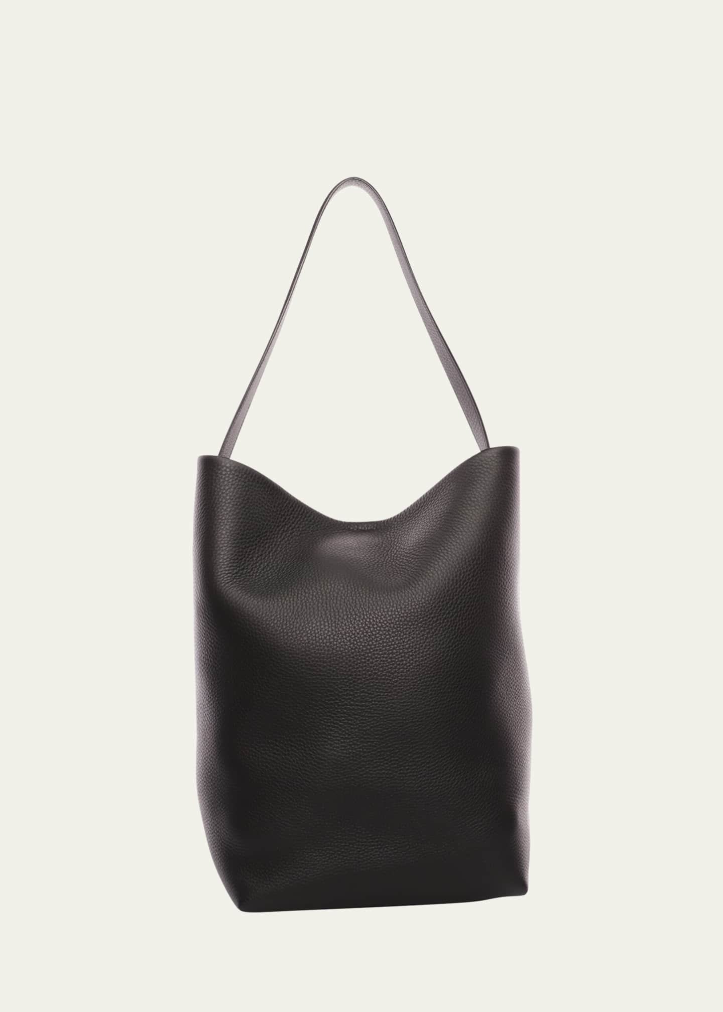 THE ROW N/S Park Tote Large in Lux Grained Calfksin Image 3 of 7