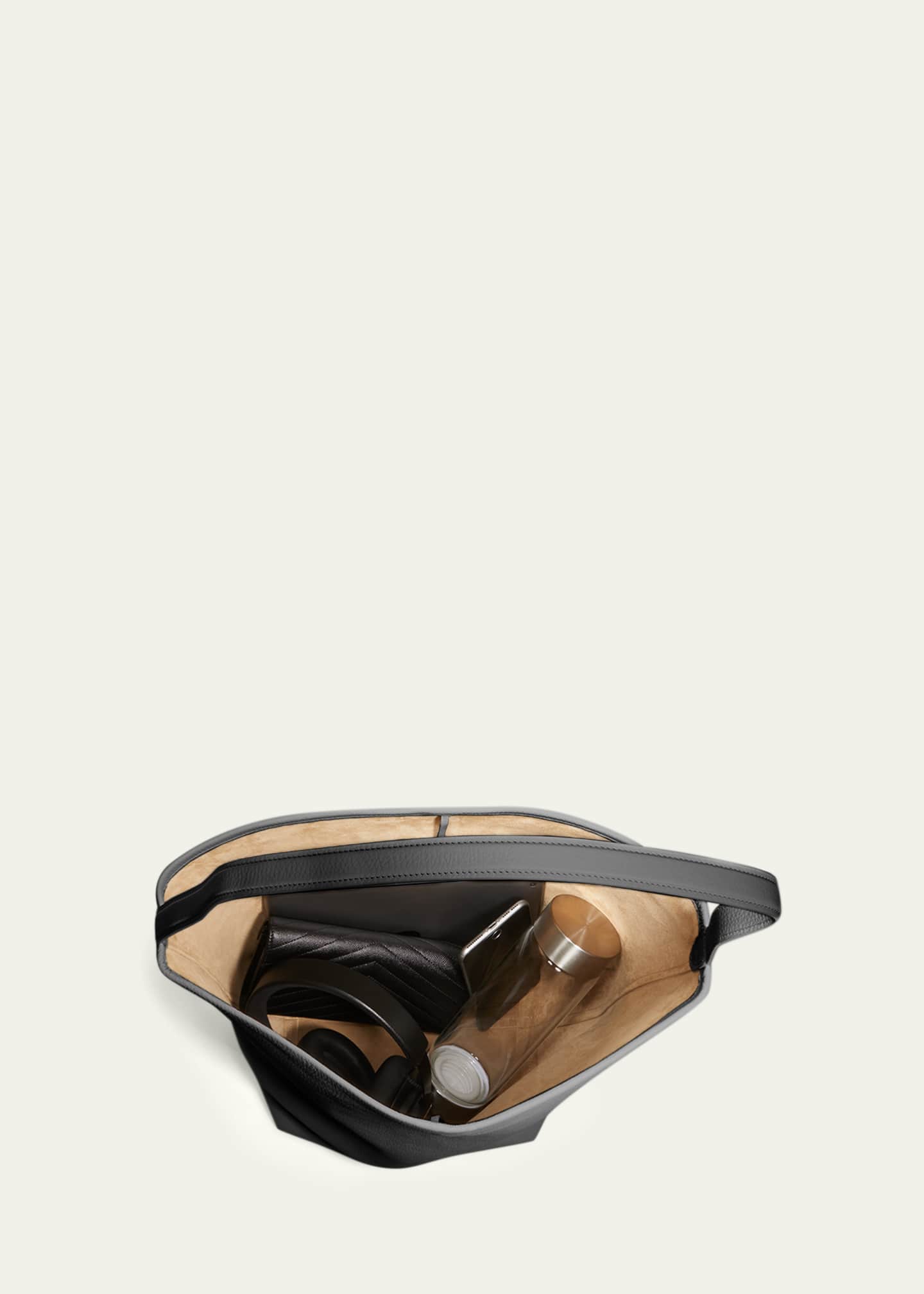 THE ROW N/S Park Tote Large in Lux Grained Calfksin Image 7 of 7