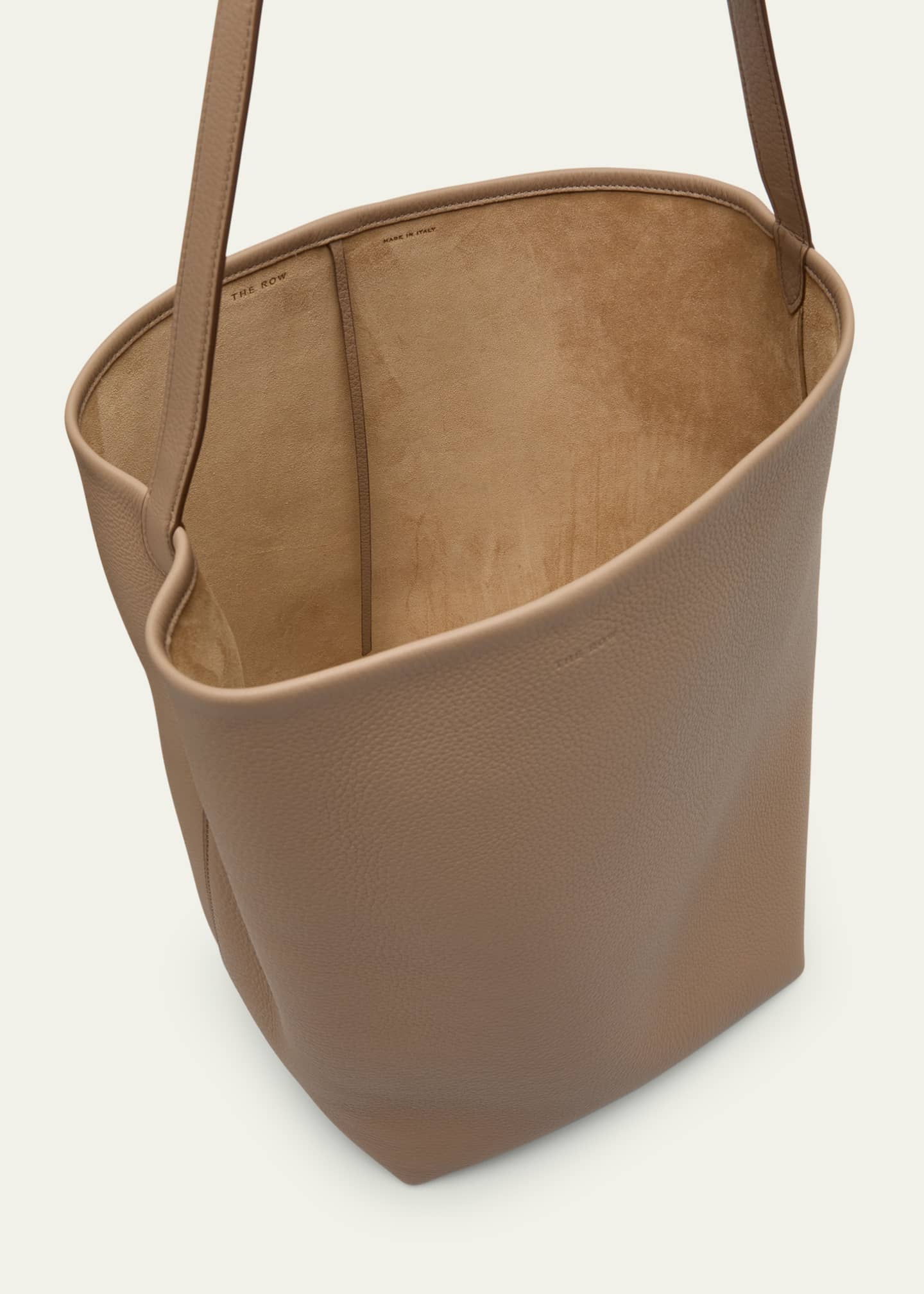 THE ROW N/S Park Tote Large in Lux Grained Calfksin Image 4 of 7