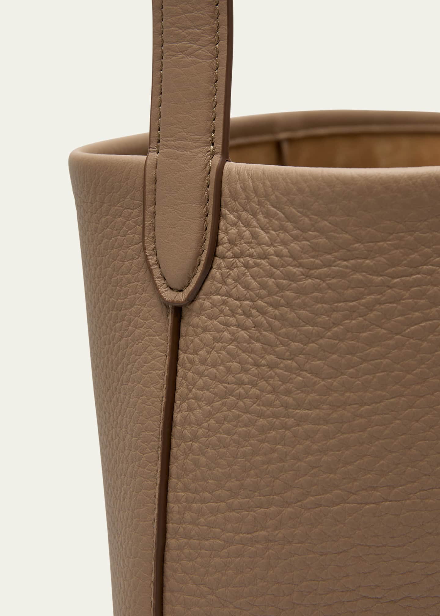 THE ROW N/S Park Tote Large in Lux Grained Calfksin Image 6 of 7