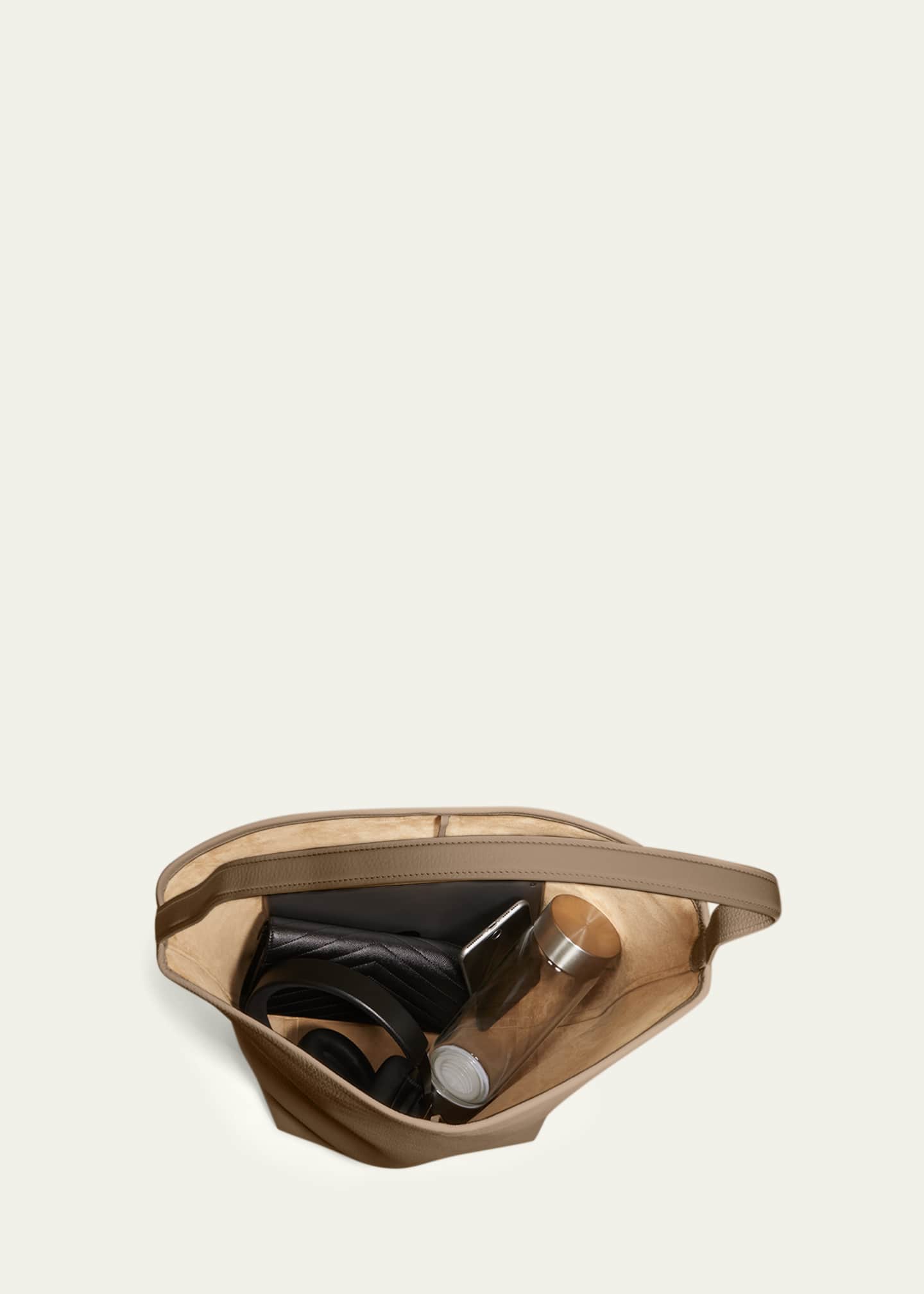THE ROW N/S Park Tote Large in Lux Grained Calfksin Image 7 of 7