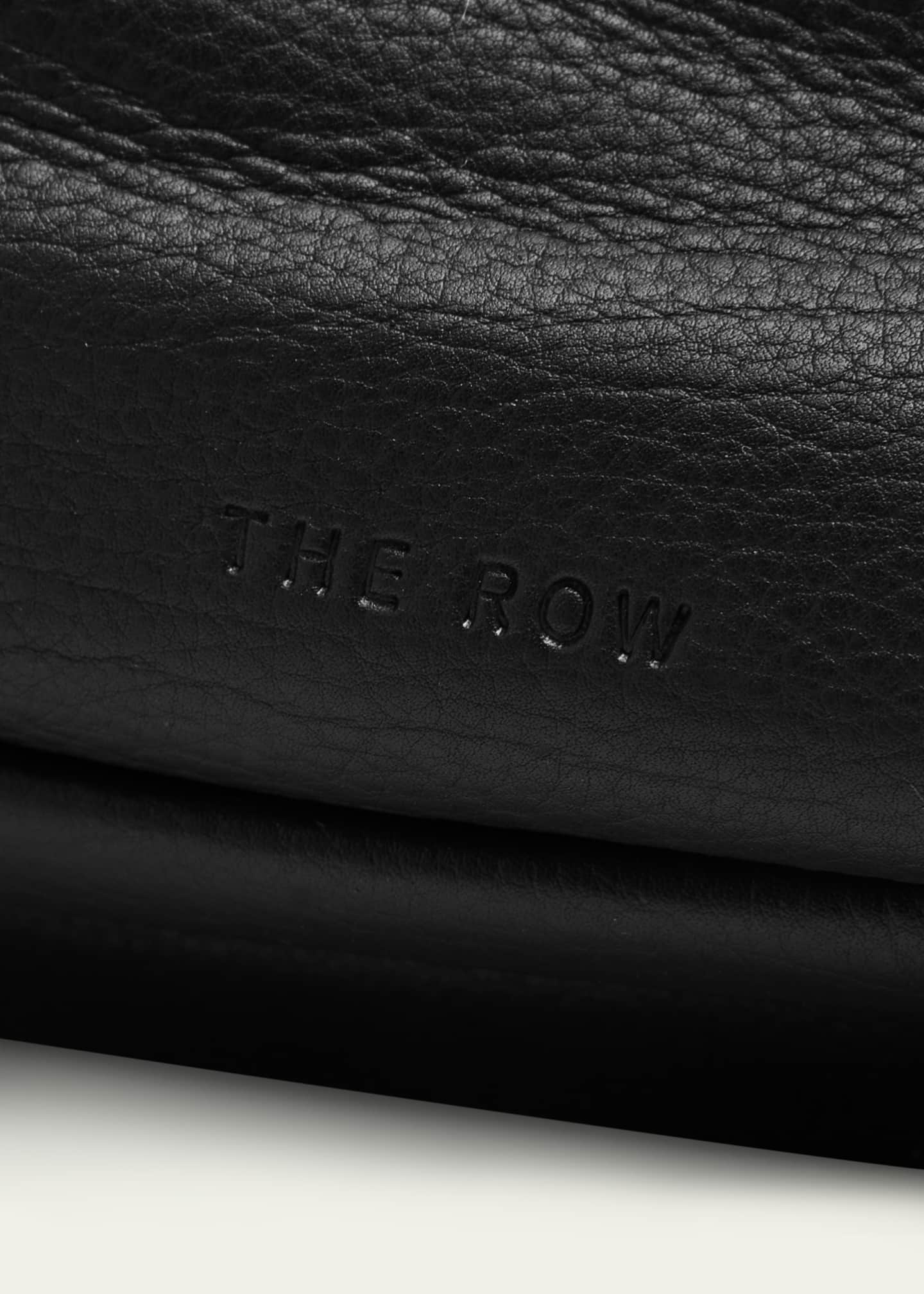 THE ROW Bourse Small Clutch in Small Grained Calfskin