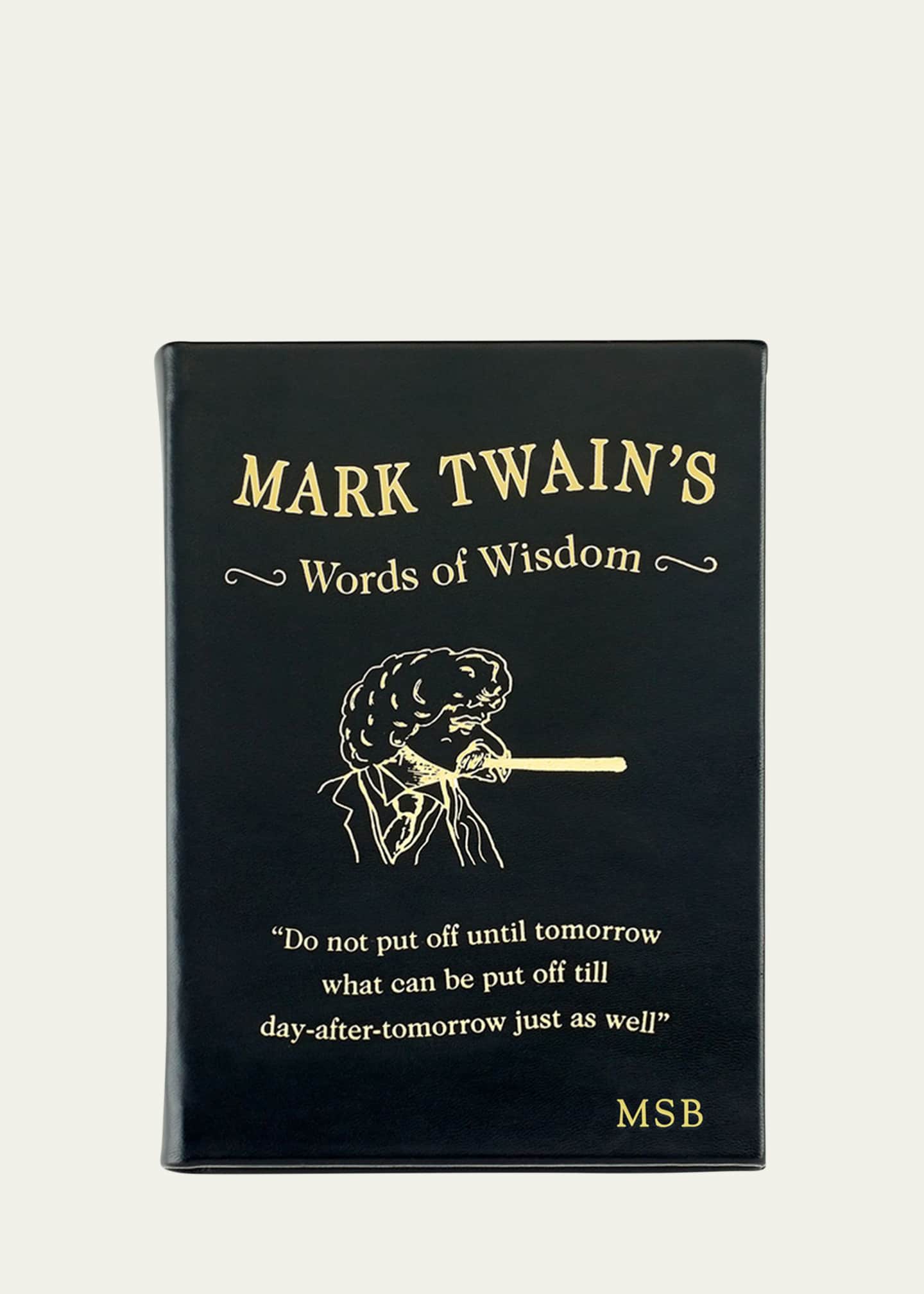 Graphic Image "Mark Twain's Words of Wisdom" Book by Mark Twain Image 1 of 5