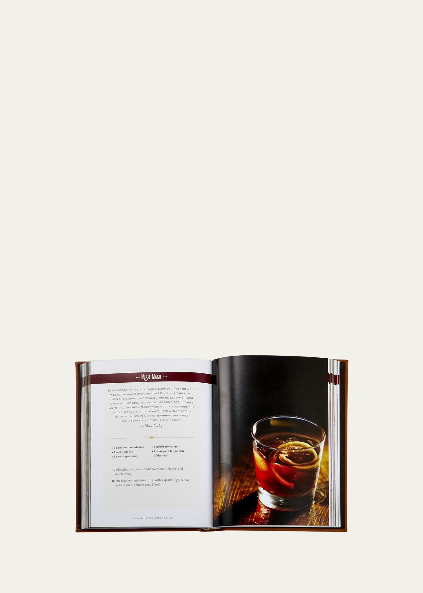 Graphic Image Whiskey Cocktails Book, Personalized Image 4 of 5