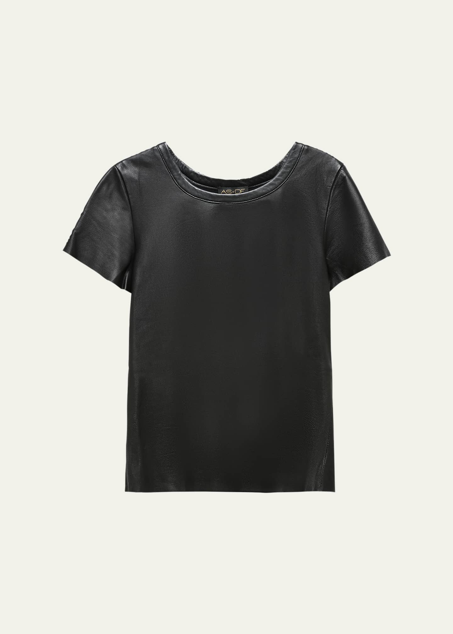 AS by DF New Guard Recycled Leather Tee Image 1 of 5