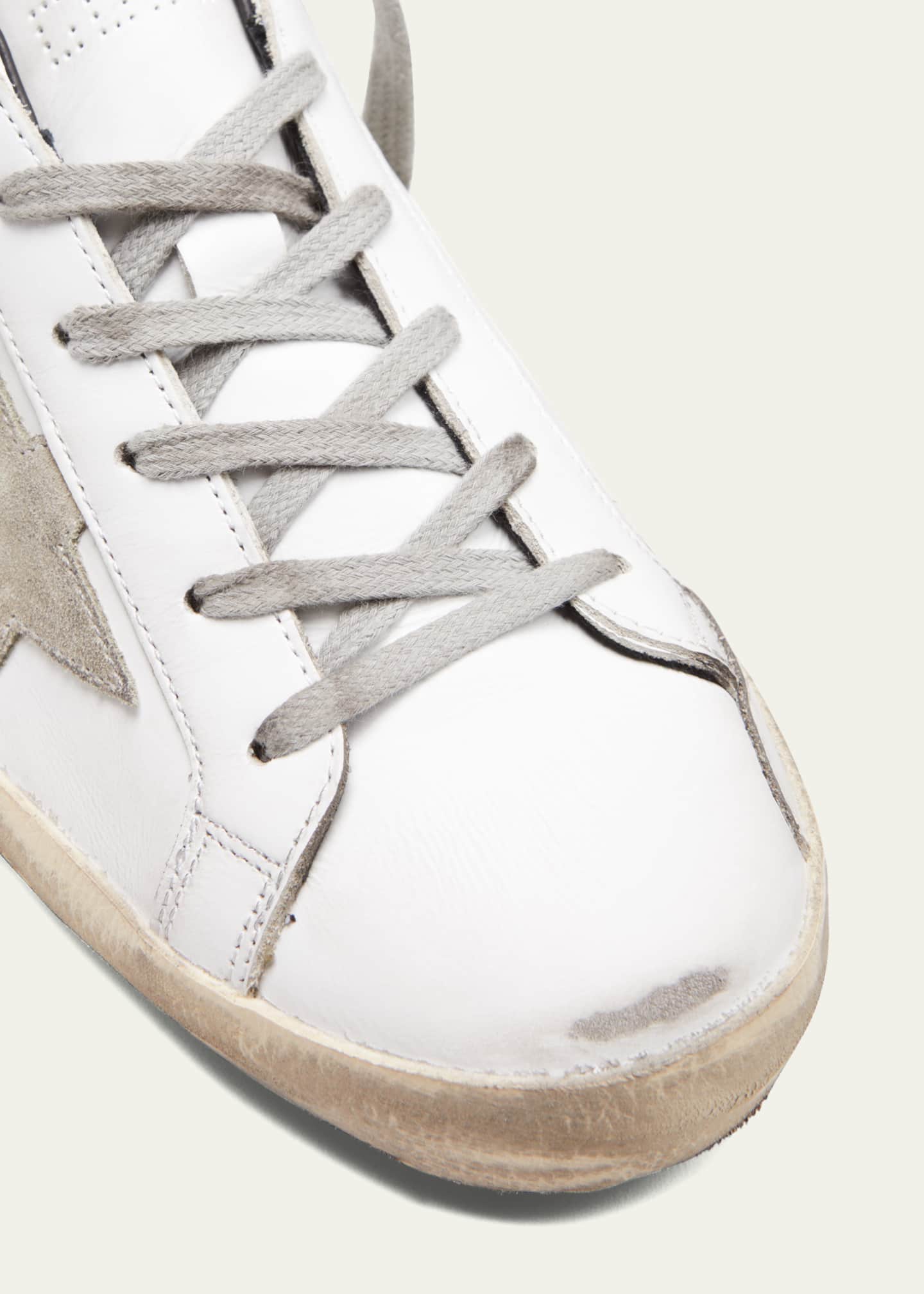 Golden Goose Superstar Mixed Leather Sneakers Image 5 of 5