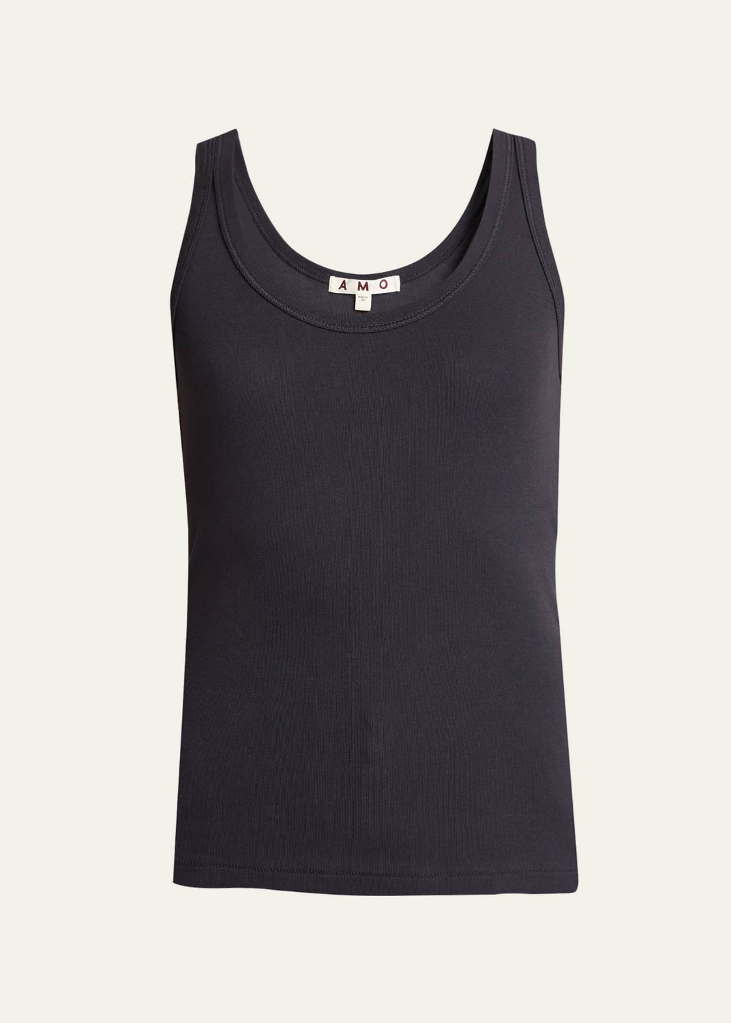AMO Denim Scoop-Neck Layering Tank Image 1 of 5