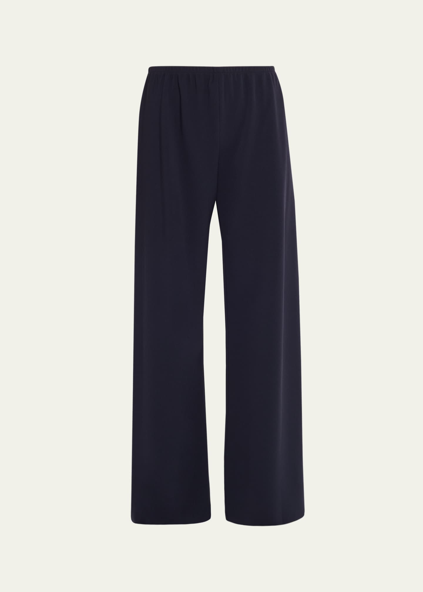 THE ROW Gala Wide-Leg Crepe Pants - Bergdorf Goodman