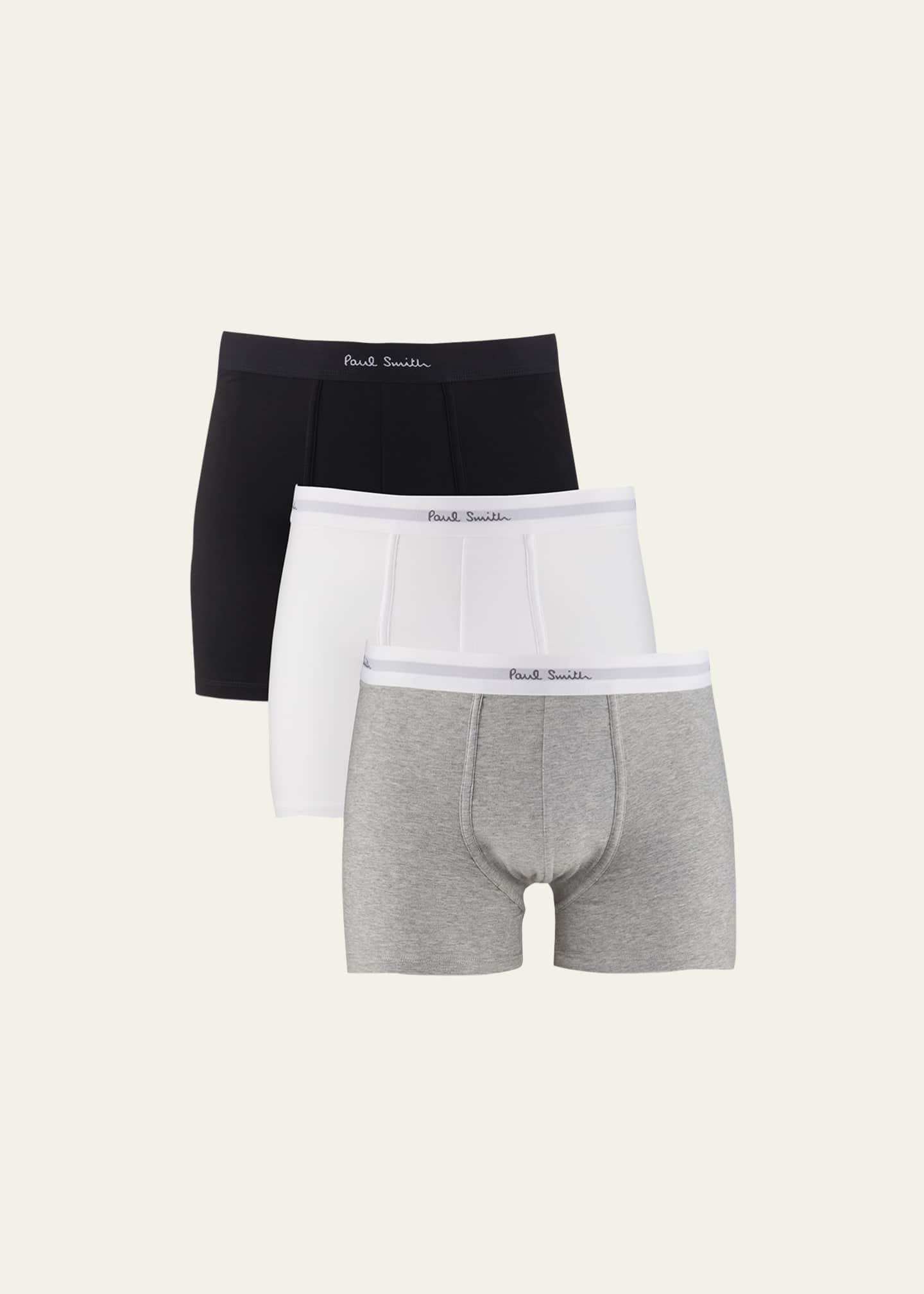 Paul Smith Men's 3-Pack Solid Boxer Trunks Image 1 of 2