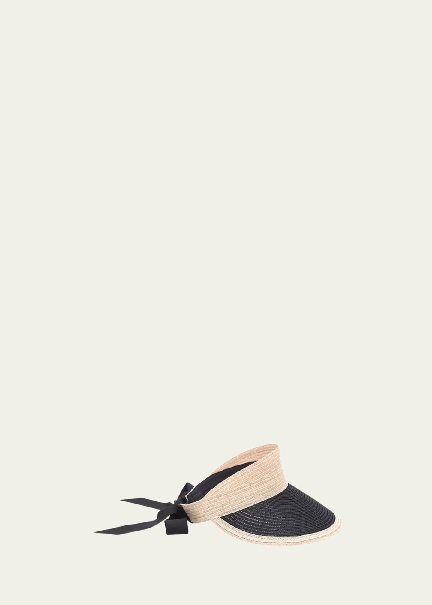 Eugenia Kim Ricky Straw Visor Image 1 of 2